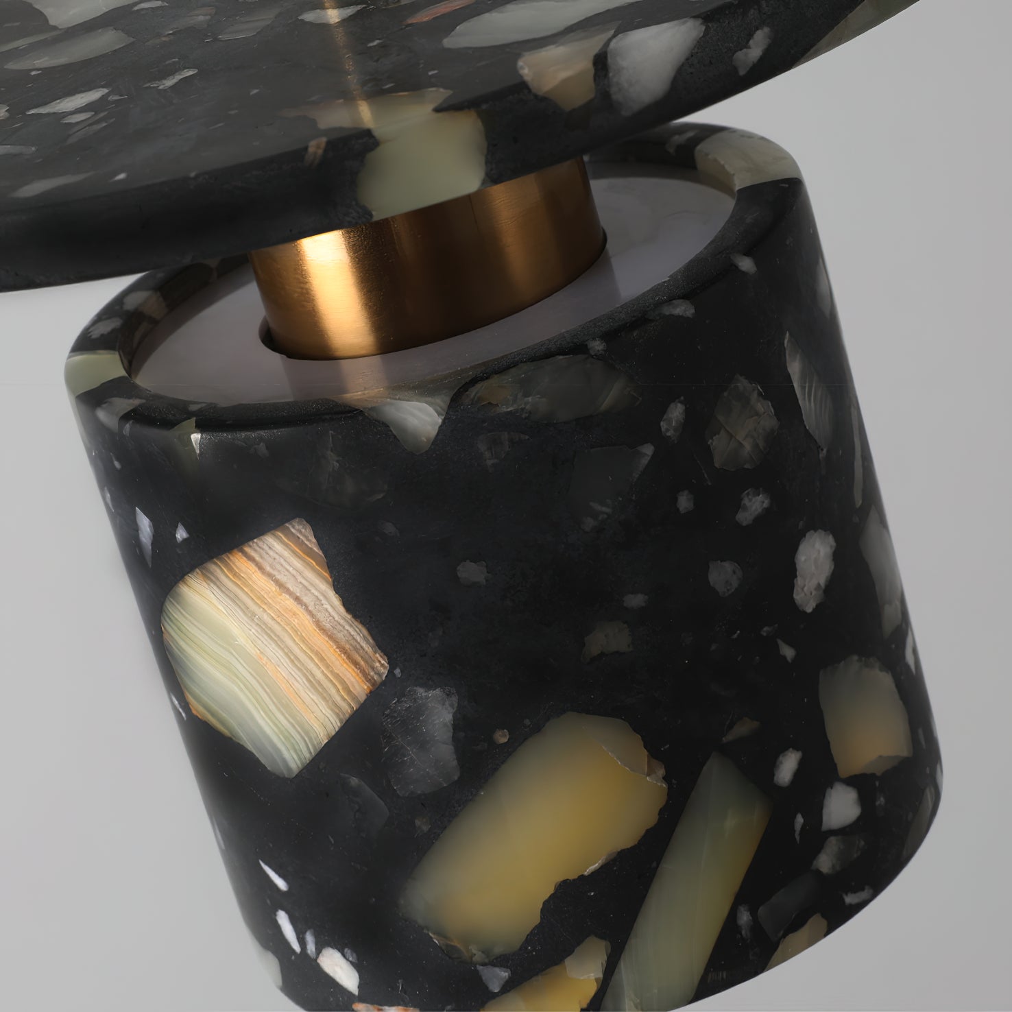 Sysoleth Sysoleth Metall Terrazzo Modern Industrie Pendelleuchte-Letslighting