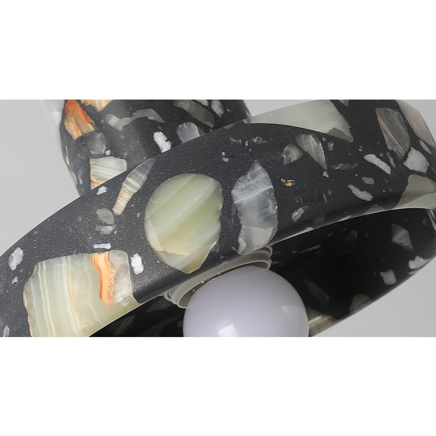 Sysoleth Sysoleth Metall Terrazzo Modern Industrie Pendelleuchte-Letslighting