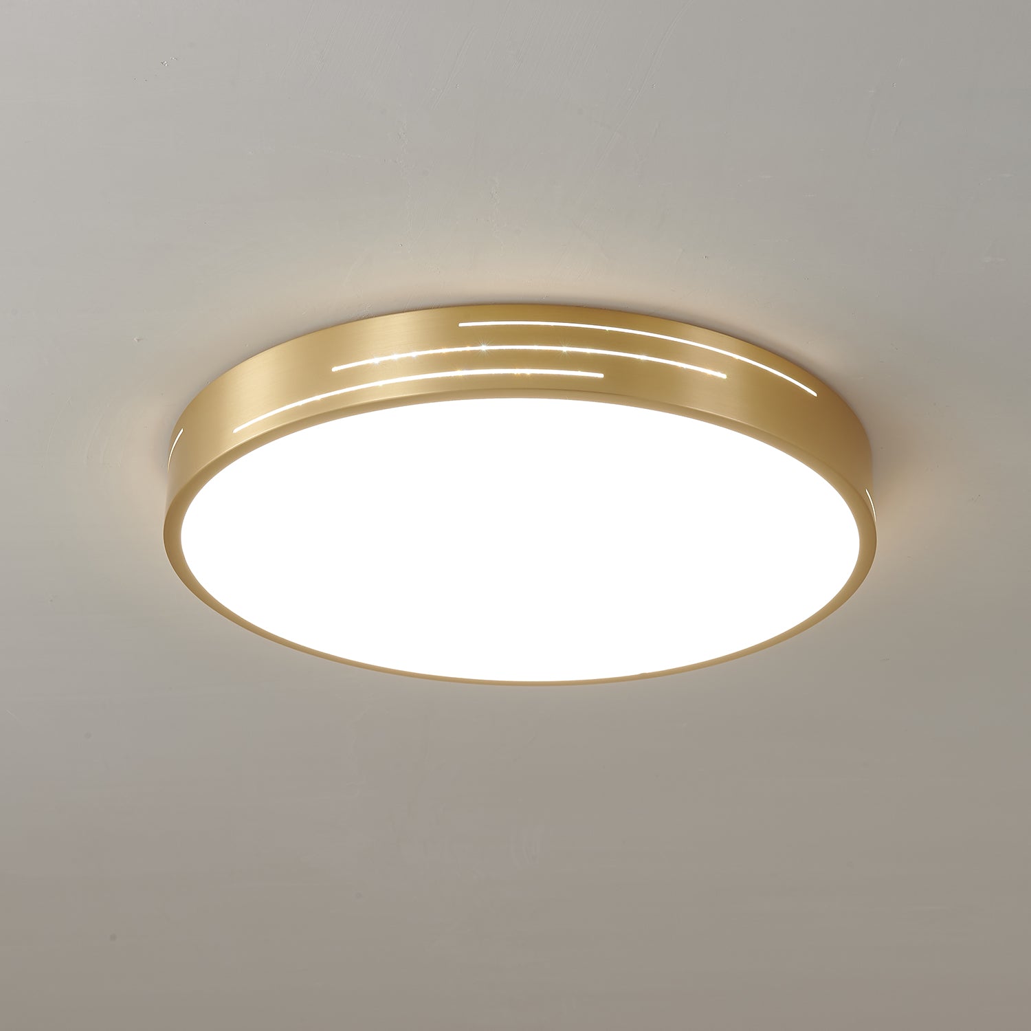Lustra Deckenleuchte Messing Modern-Letslighting