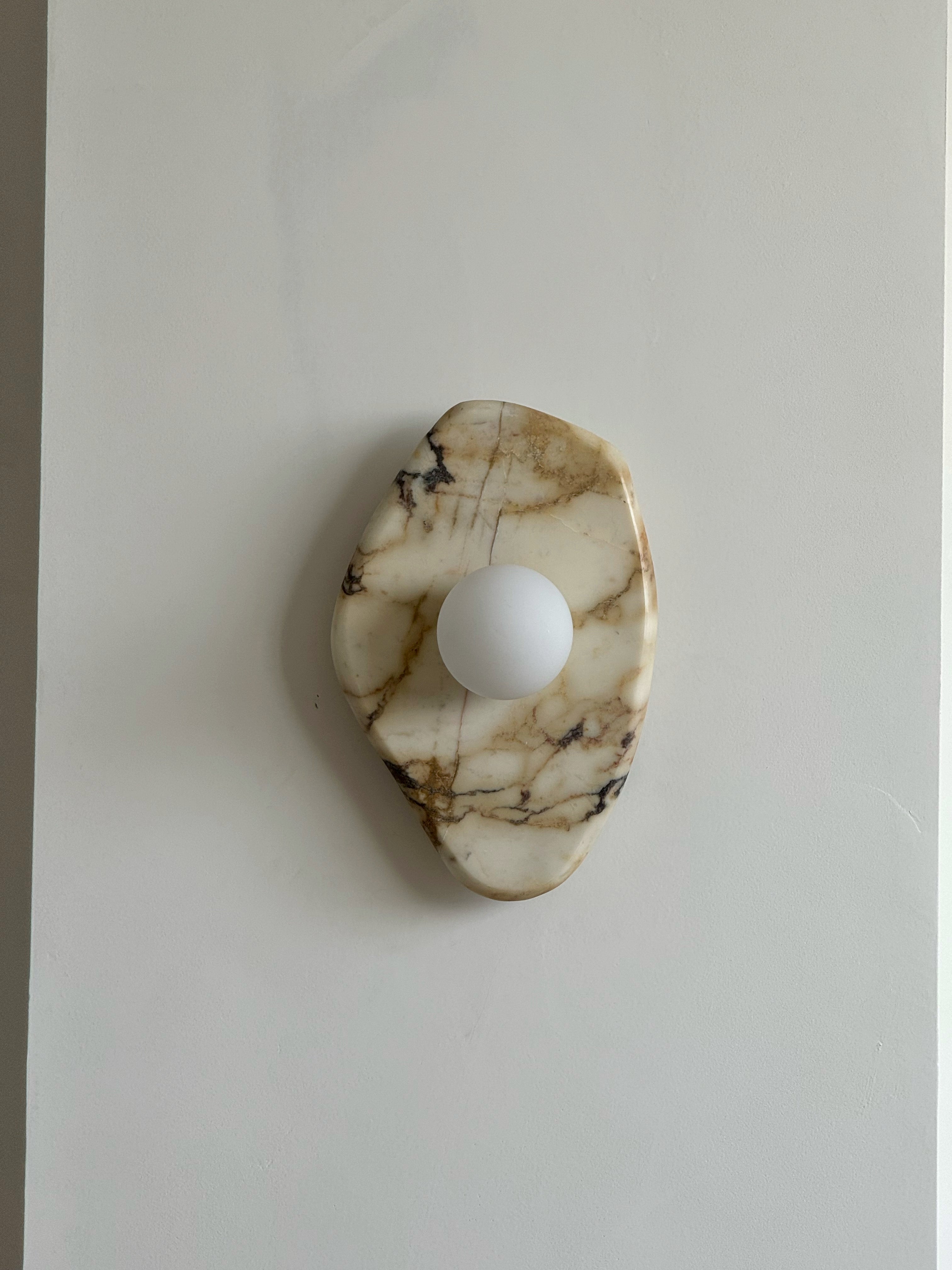 Mylirira Modern Minimalist Marble Glass Wall Lamp - Letslighting