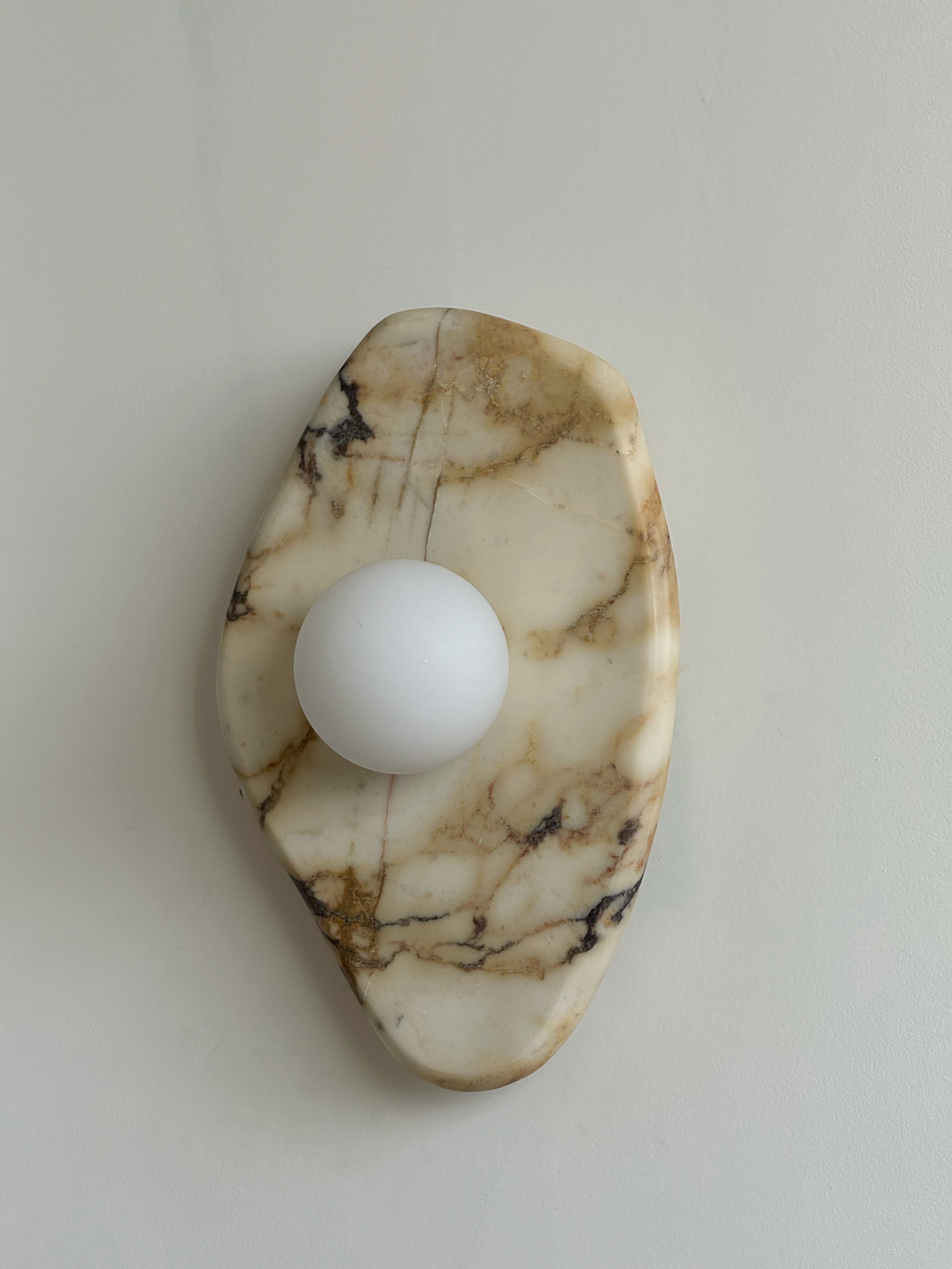 Mylirira Modern Minimalist Marble Glass Wall Lamp - Letslighting