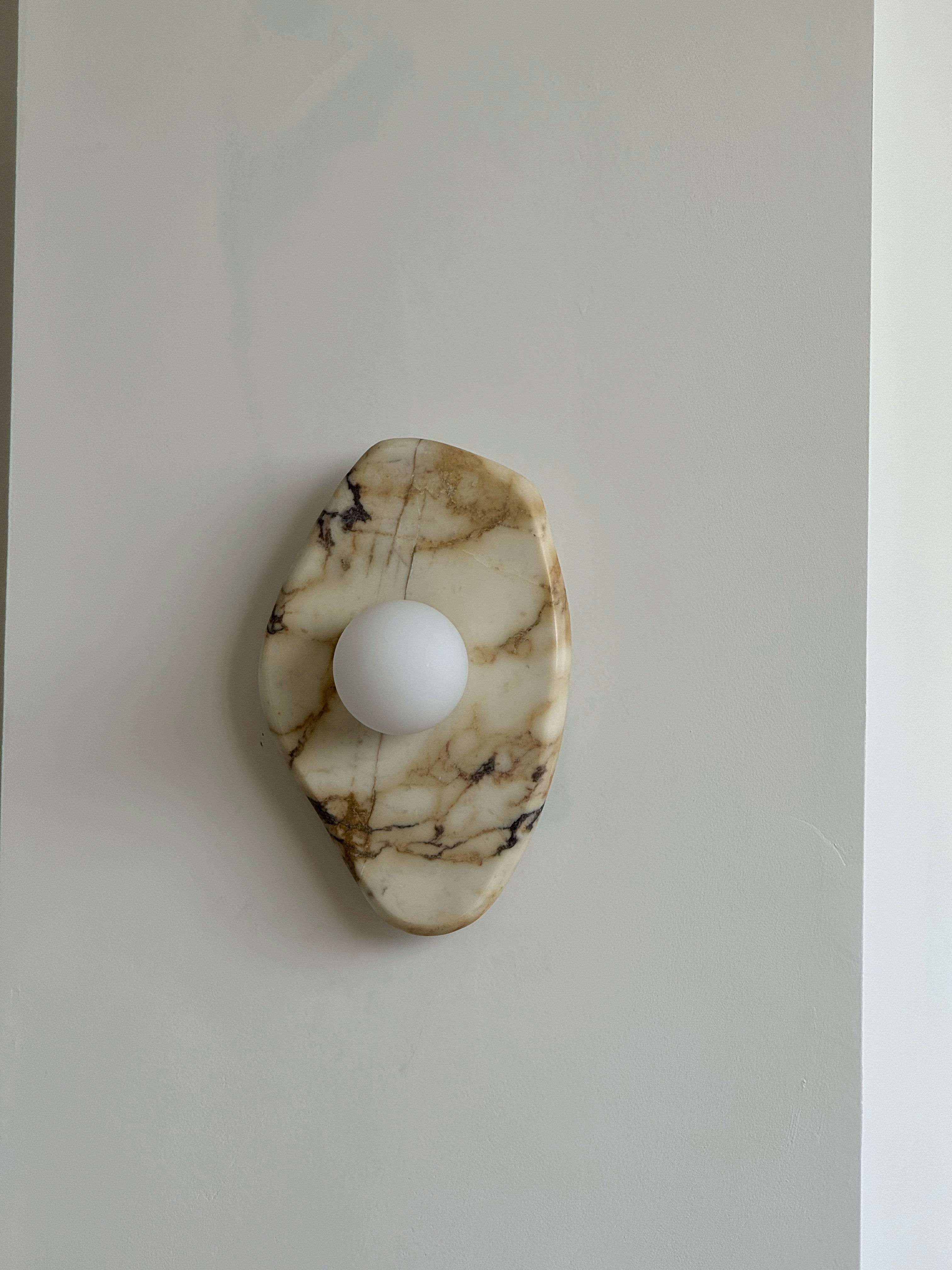 Mylirira Modern Minimalist Marble Glass Wall Lamp - Letslighting