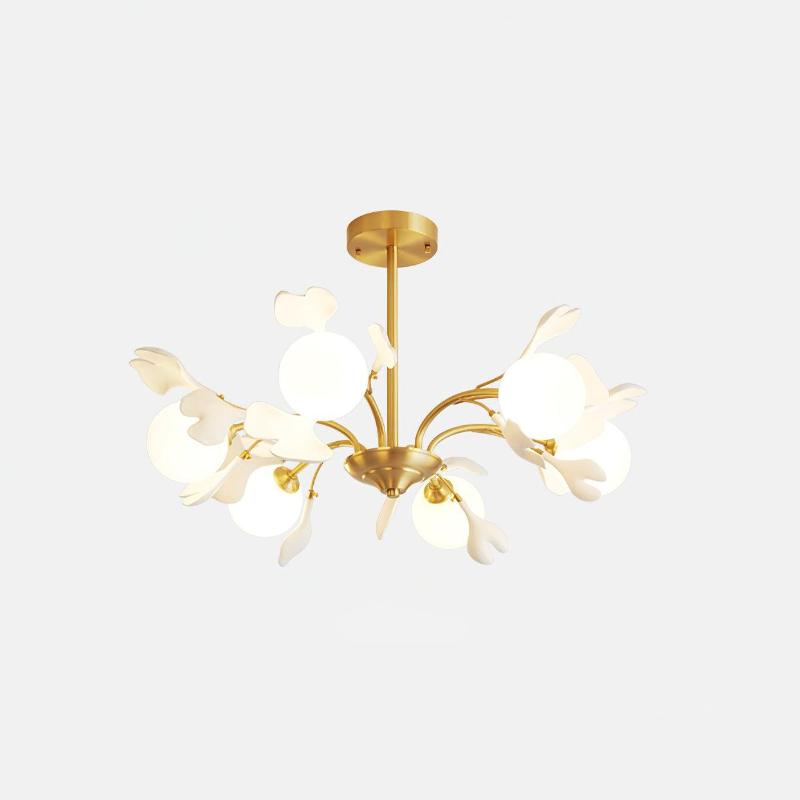 Thalassa Gingko Chandelier - Blowlighting