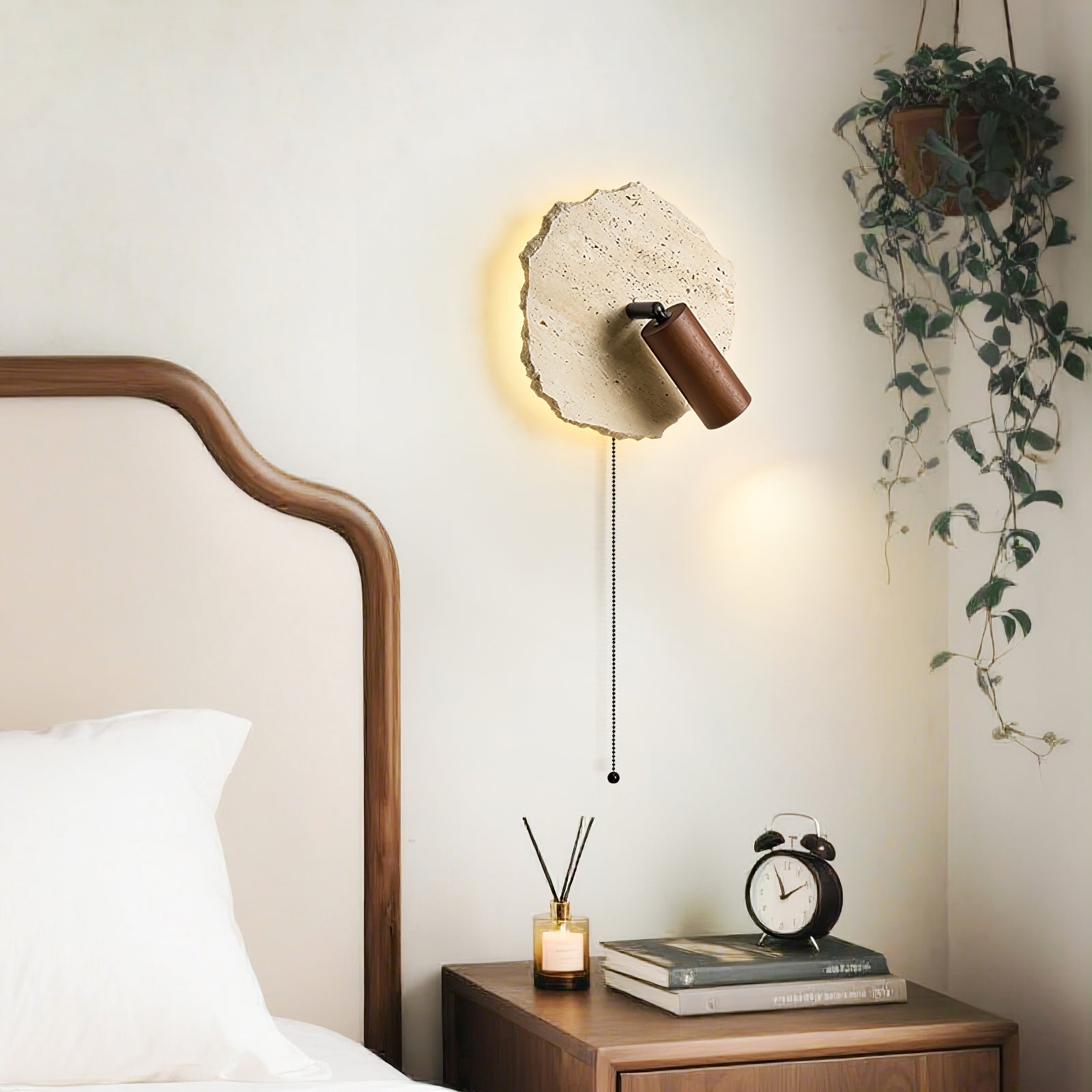 Cleo Travertine Wall Light Spotlight - Neutralighting