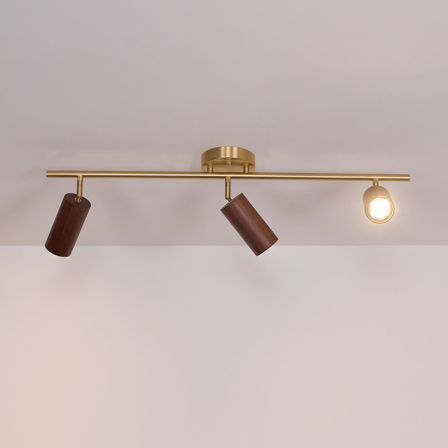 Liora Wooden Track Ceiling Light - Letslighting