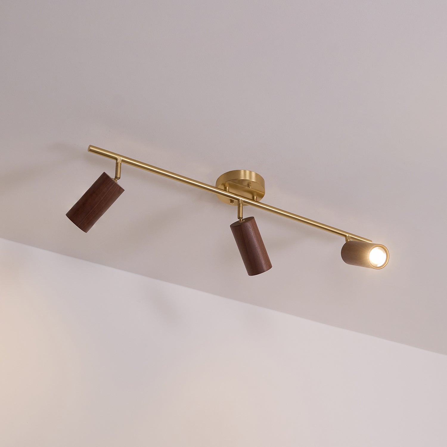 Liora Wooden Track Ceiling Light - Letslighting