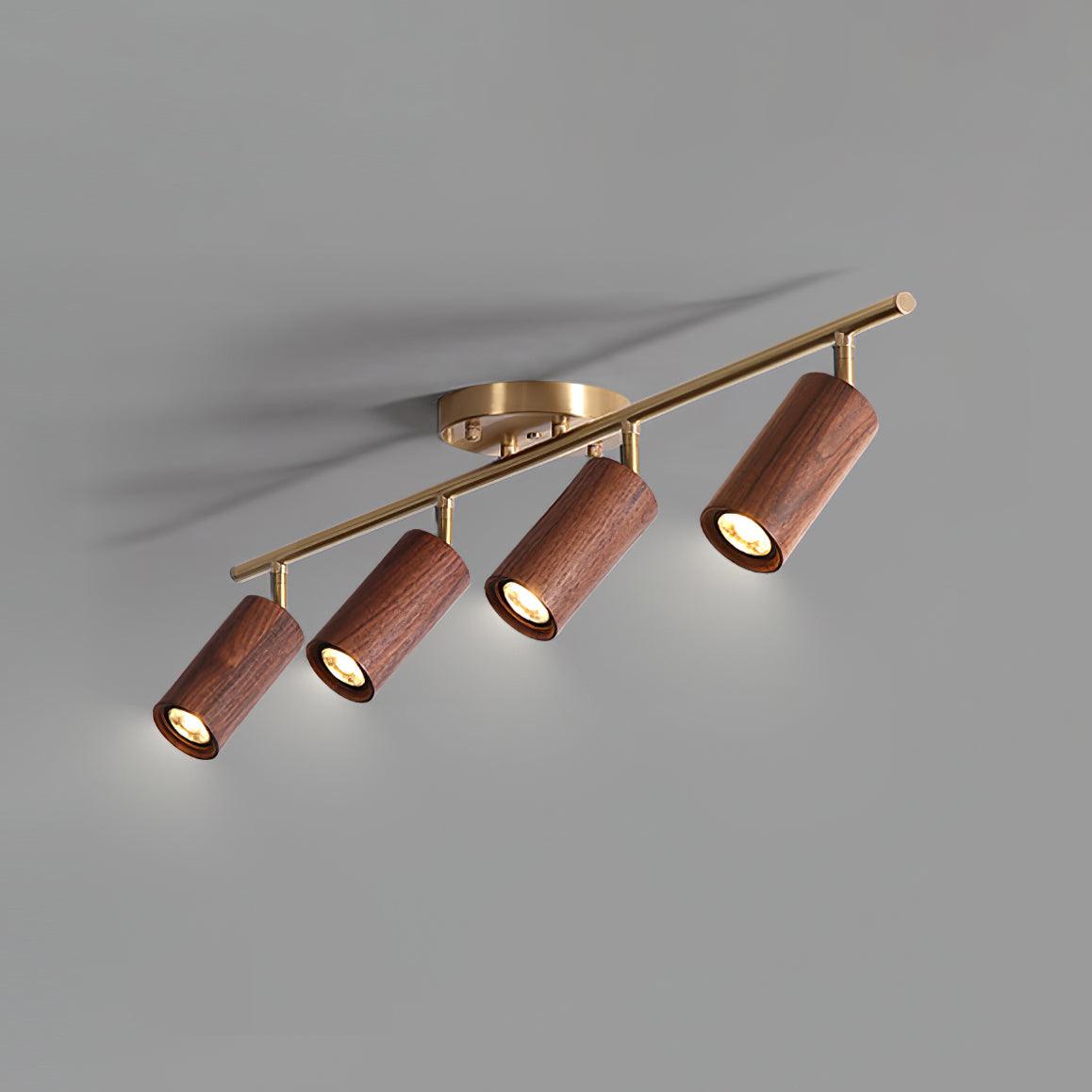 Liora Wooden Track Ceiling Light - Letslighting