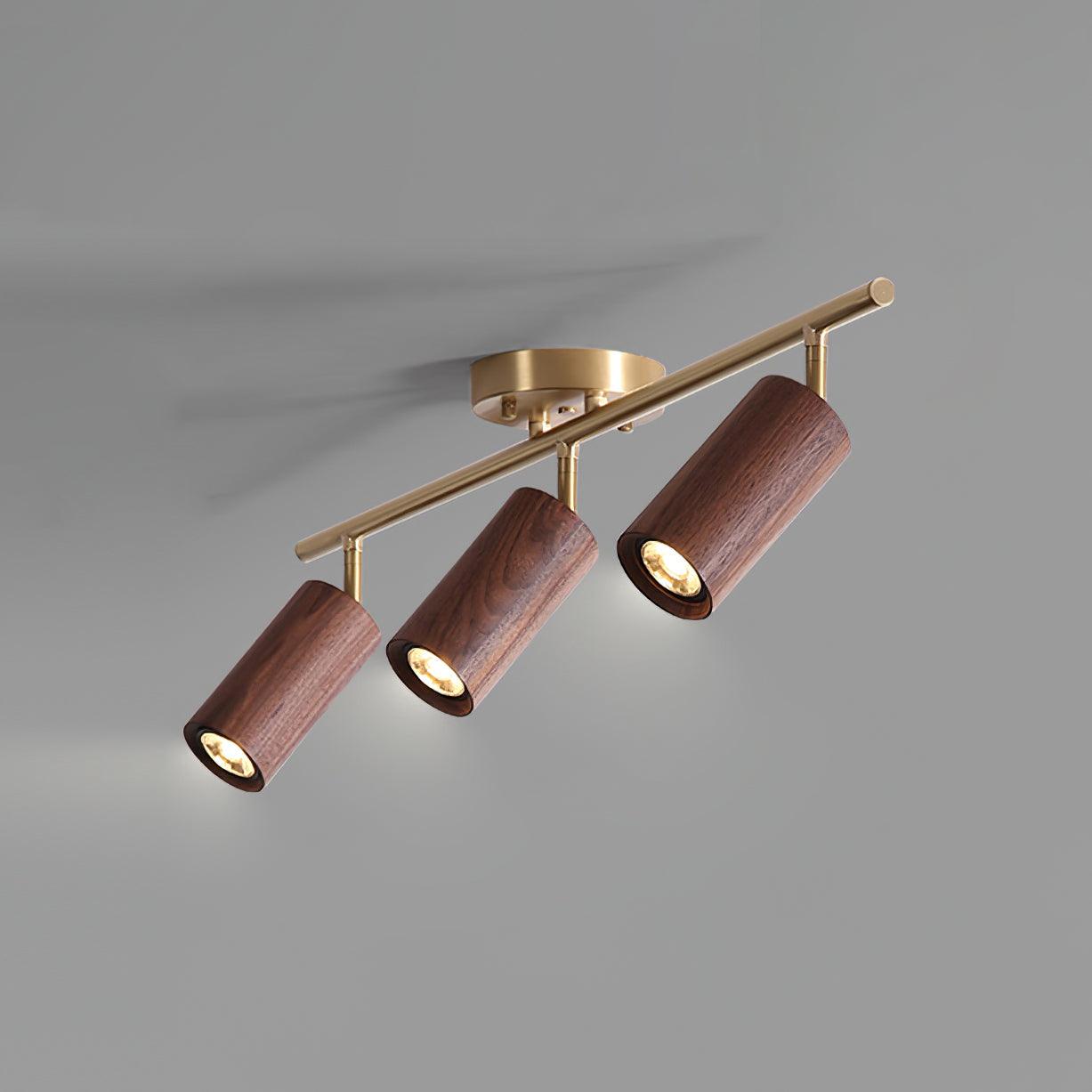 Liora Wooden Track Ceiling Light - Letslighting