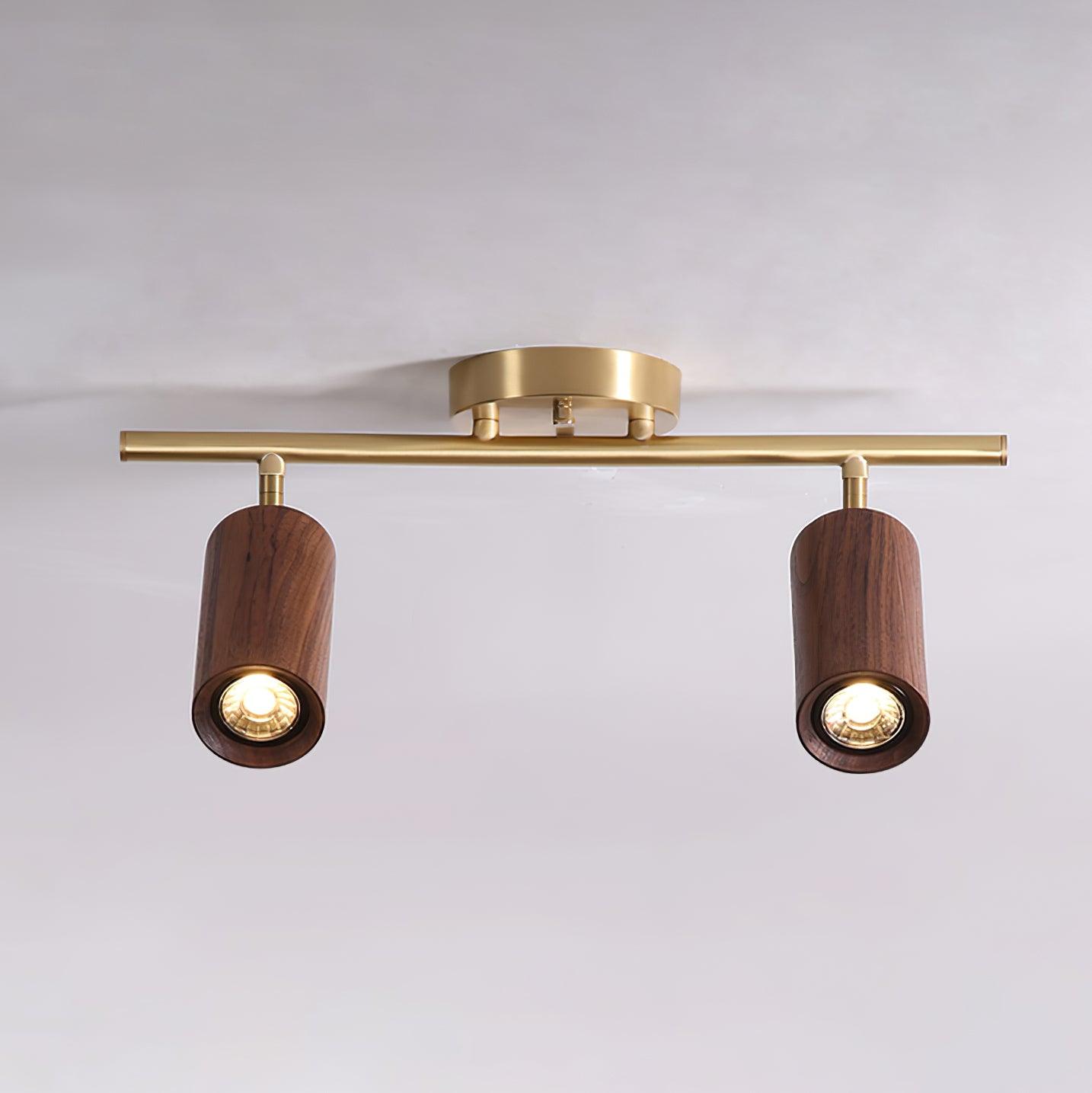 Liora Wooden Track Ceiling Light - Letslighting
