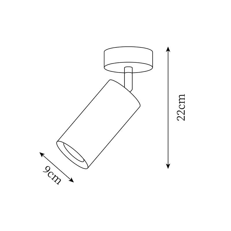 Liora Wooden Track Ceiling Light - Letslighting