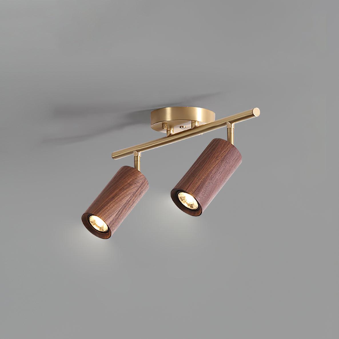 Liora Wooden Track Ceiling Light - Letslighting