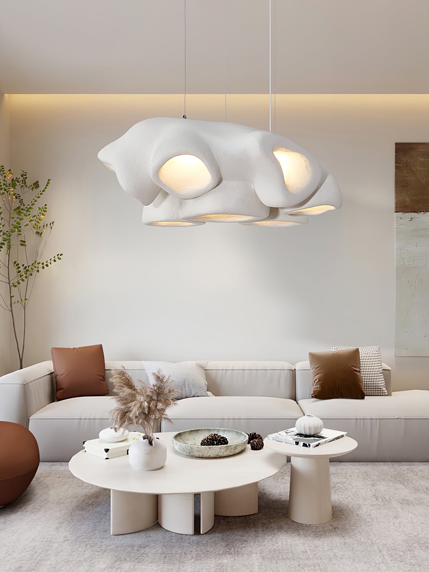 Cloud Moderne Pendelleuchte aus Polystyrol-Letslighting