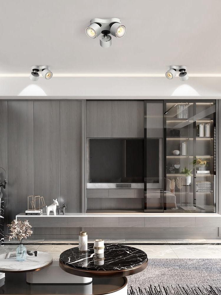 Arsorara Rotating Folding Three Head Metal Spotlight Ceiling lamp - Blowlighting