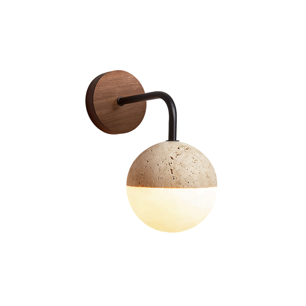 Ivmarila Modern Minimalist Travertine Wall Lamp - Letslighting