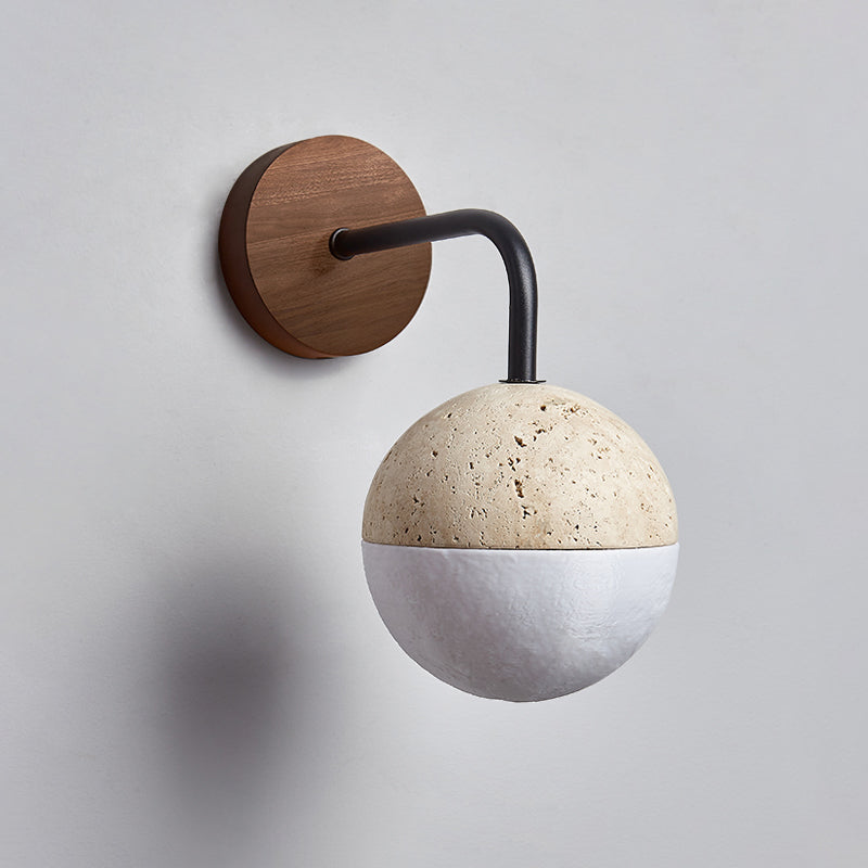 Ivmarila Modern Minimalist Travertine Wall Lamp - Letslighting