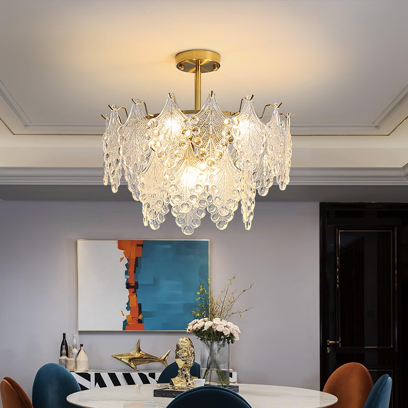 Lylorisra Eleganter Luxuriöser Kristallkronleuchter-Letslighting