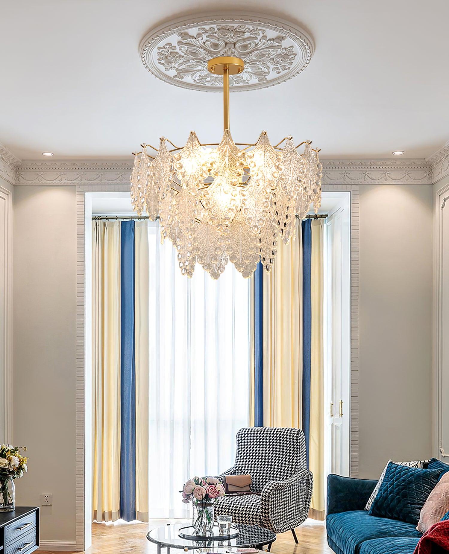 Lylorisra Eleganter Luxuriöser Kristallkronleuchter-Letslighting