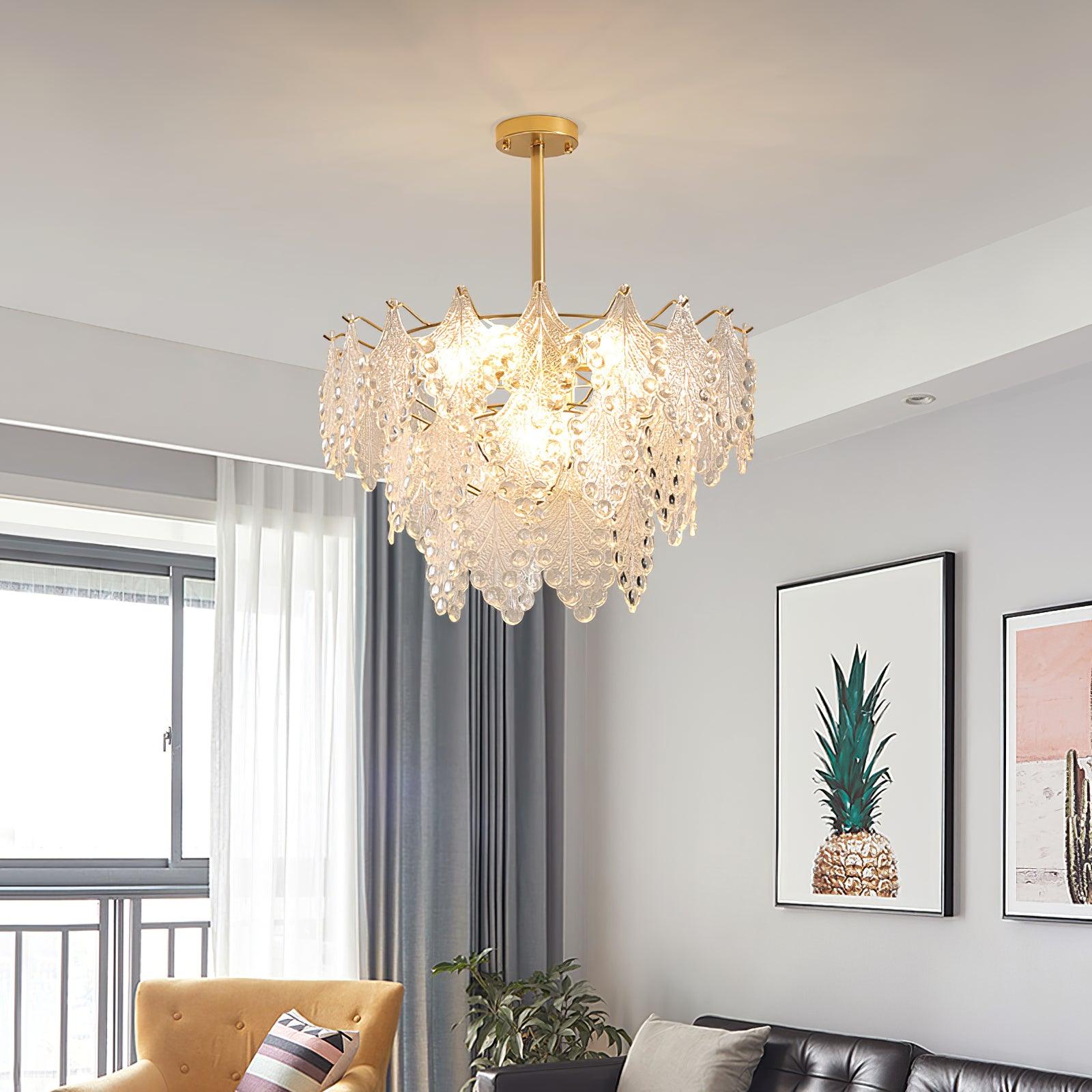 Lylorisra Eleganter Luxuriöser Kristallkronleuchter-Letslighting