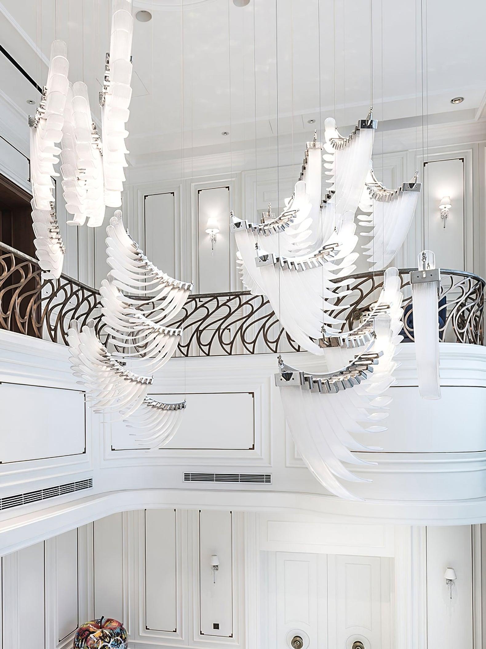 Tiered Postmoderner Luxus Palmetten Kronleuchter-Letslighting