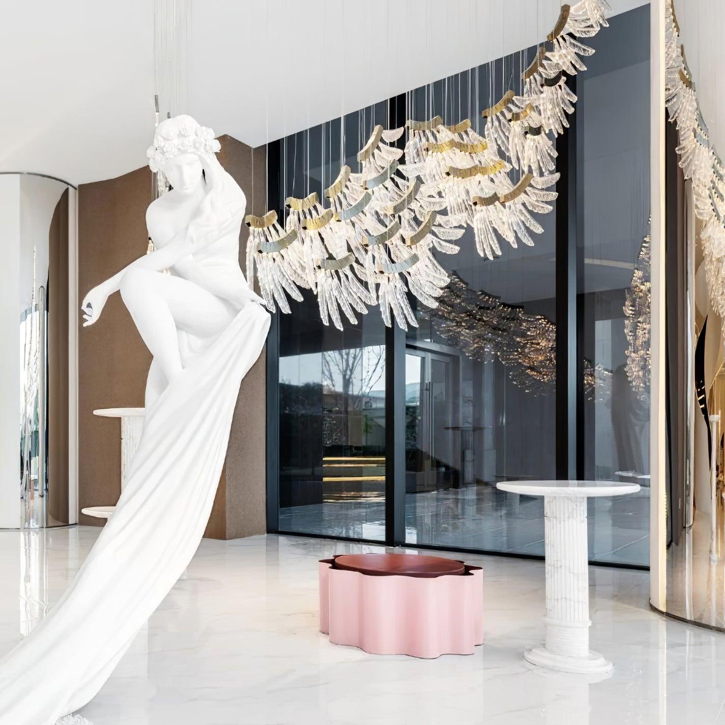 Tiered Postmoderner Luxus Palmetten Kronleuchter-Letslighting