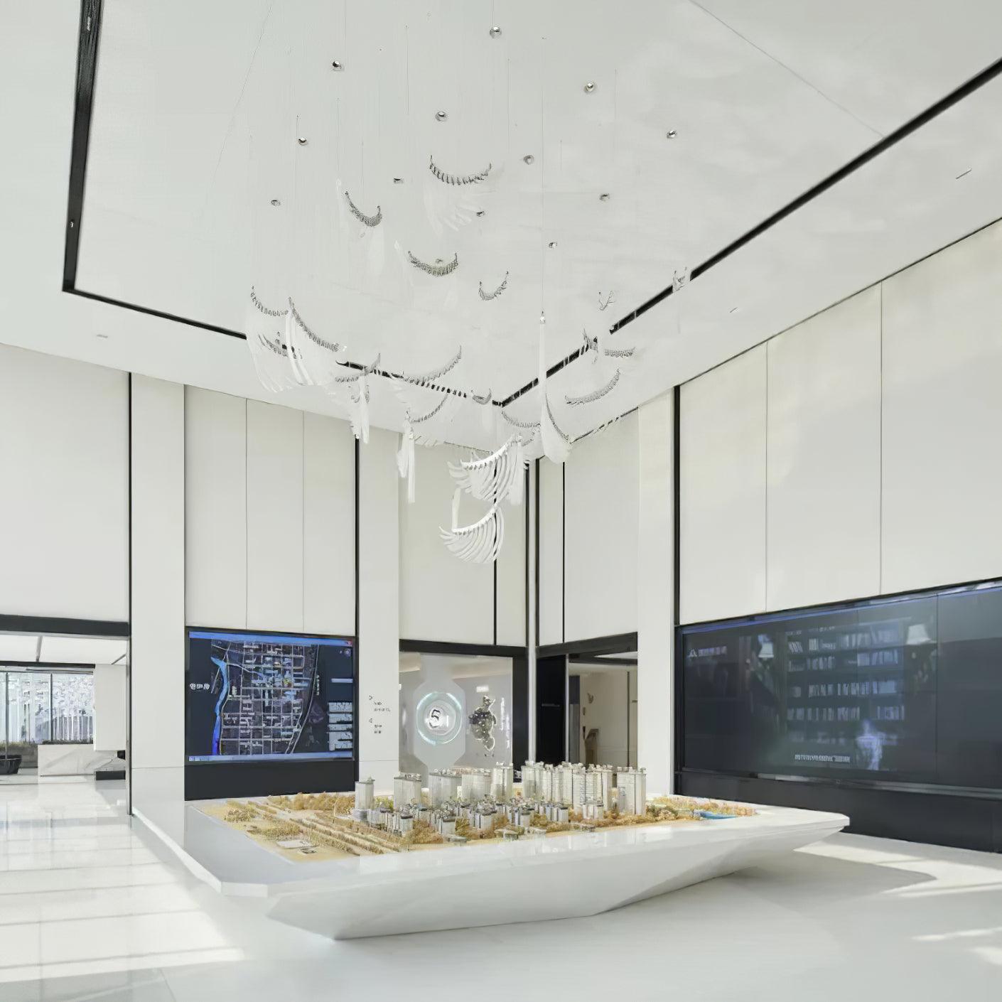 Tiered Postmoderner Luxus Palmetten Kronleuchter-Letslighting