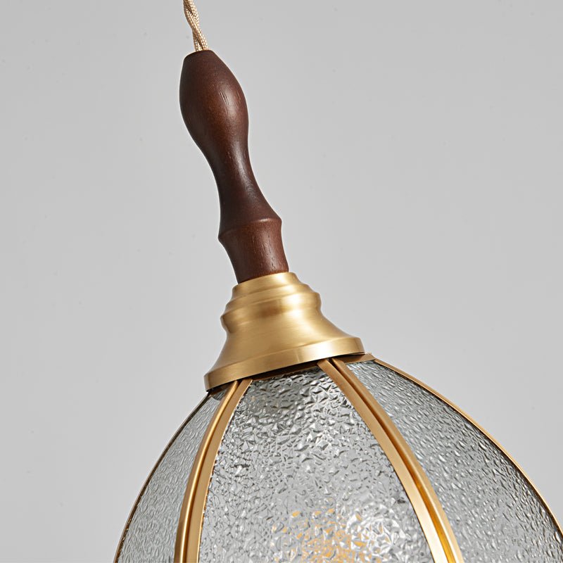 Floraner Messing & Glas Pendelleuchte-Letslighting
