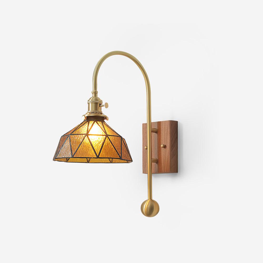 Vorelle Vintage Stained Wall Light - Letslighting