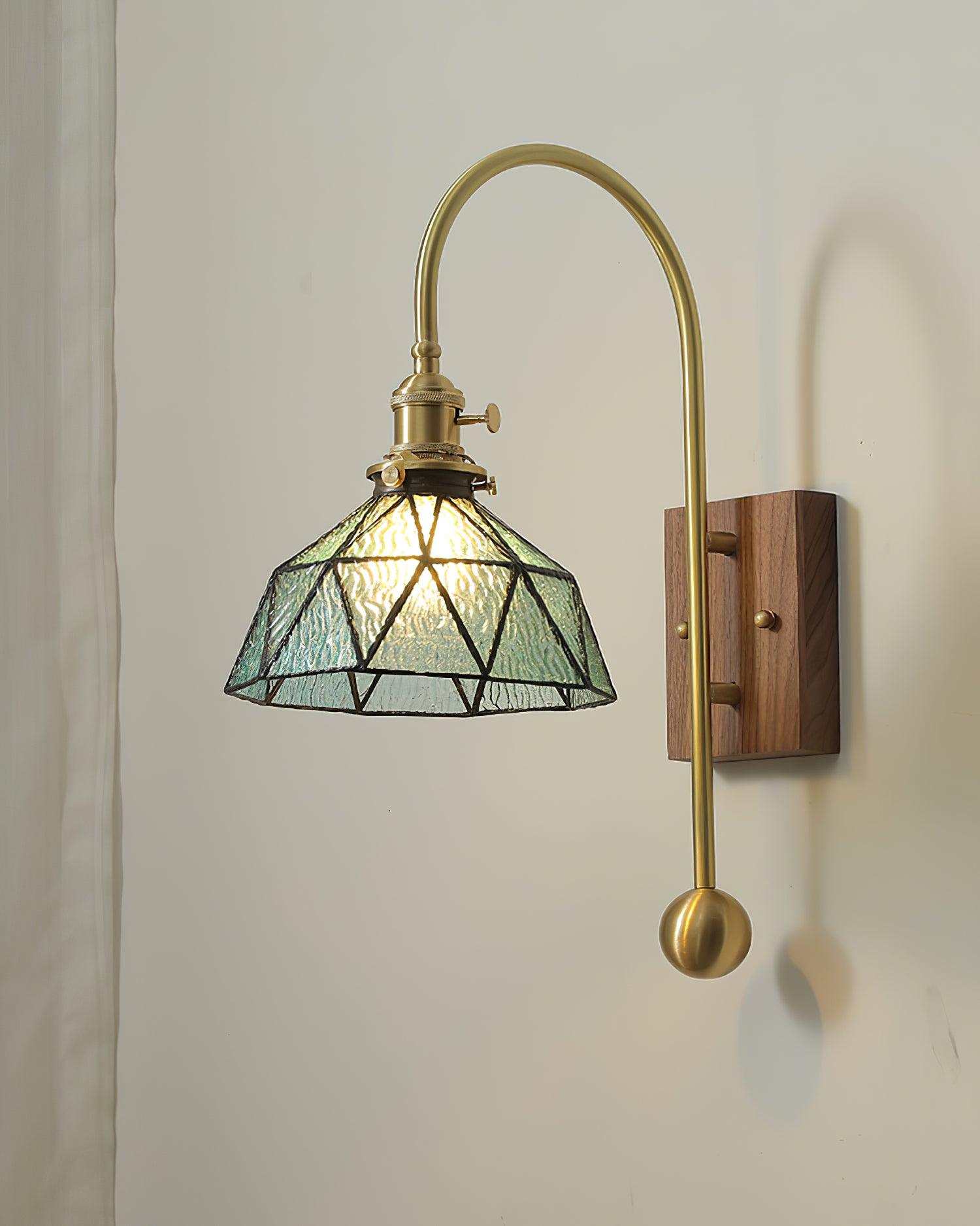 Vorelle Vintage Stained Wall Light - Letslighting
