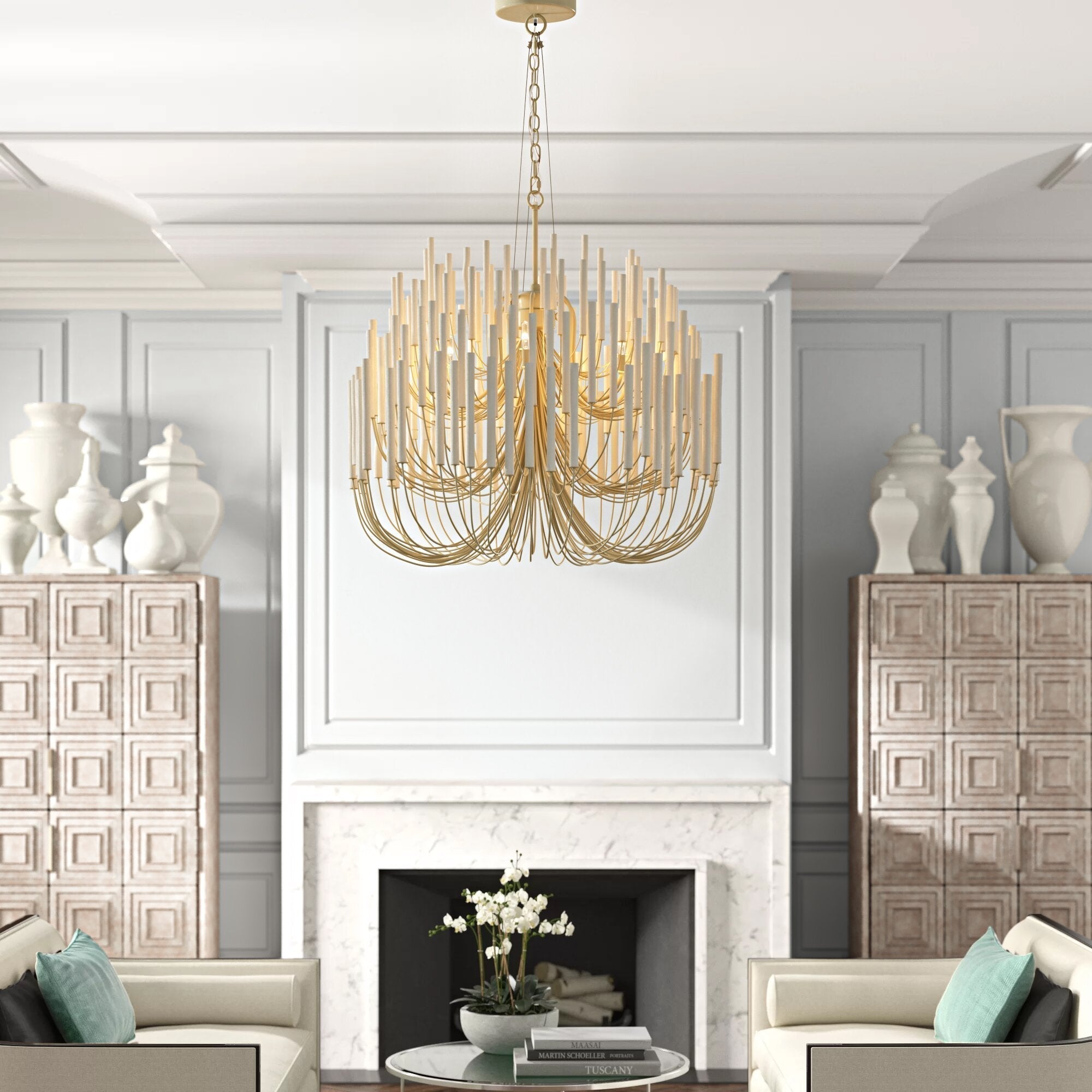 Drox Skulpturale Kronleuchter