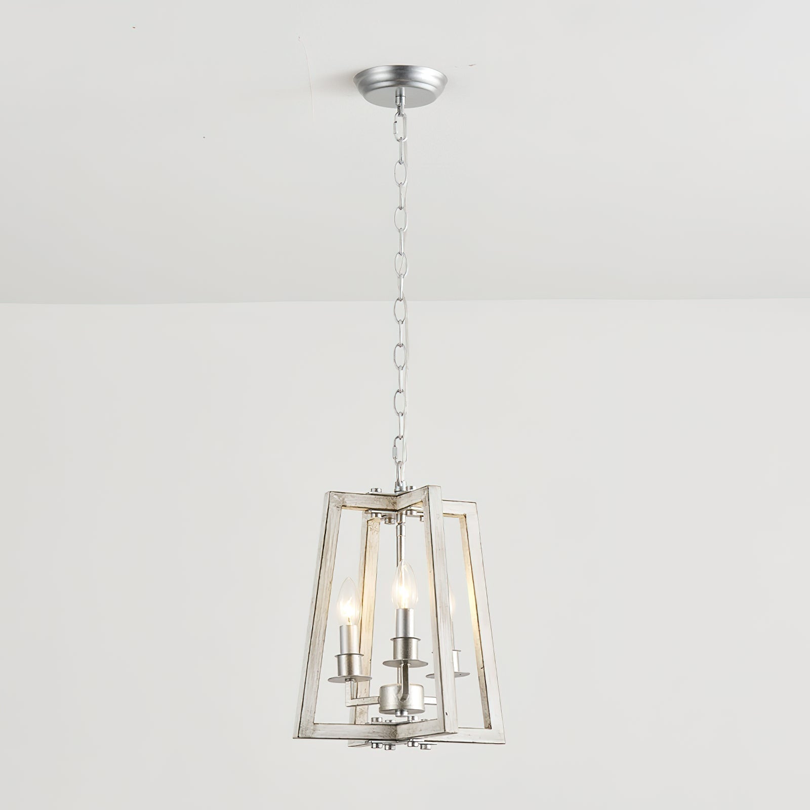 Tinsley Vintage Offener Rahmen Holz Pendelleuchte-Letslighting