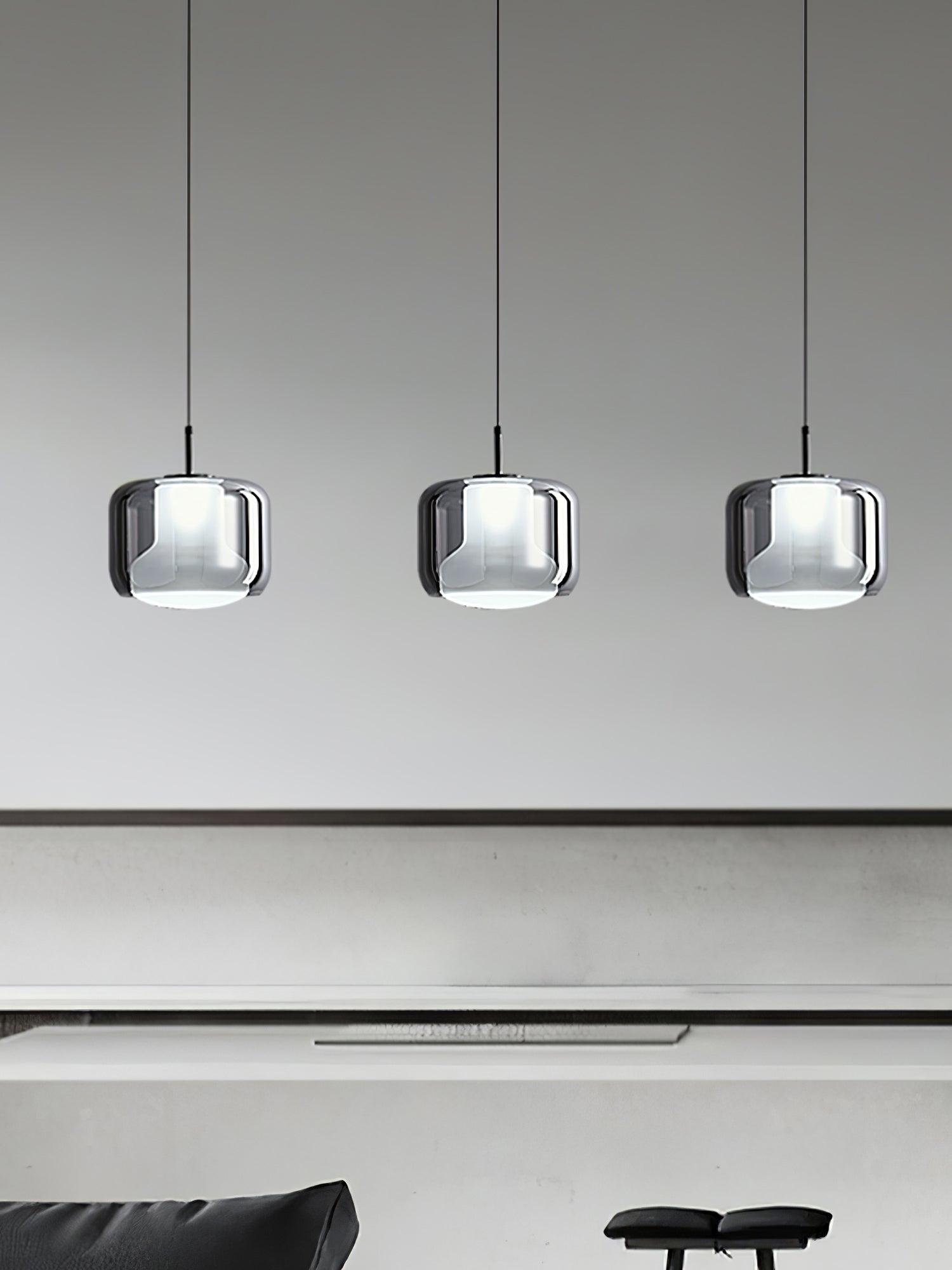 Vella Modern Glass Pendant Lamp-Letslighting
