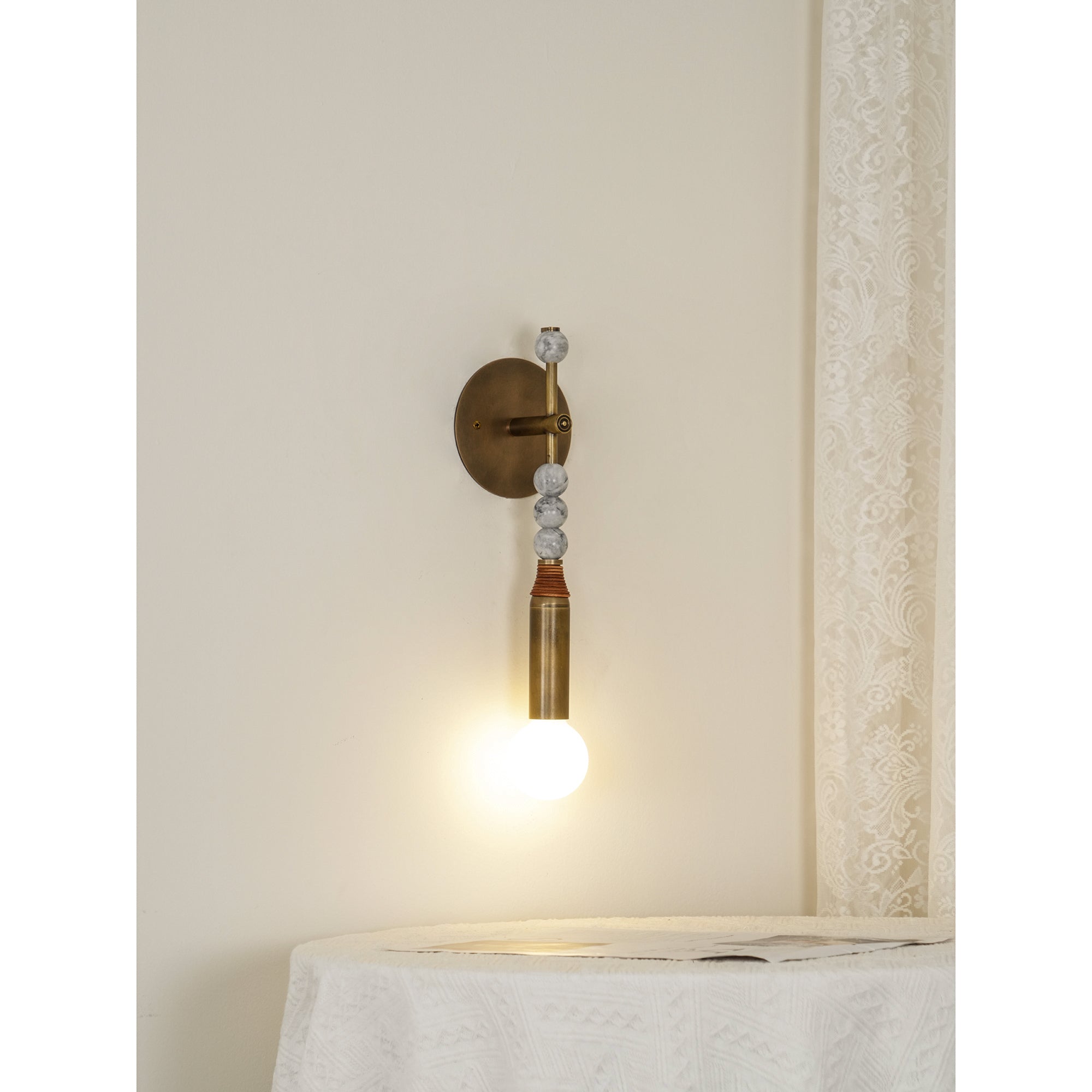 Icarira Modern Minimalist Marble Wall Lamp - Letslighting