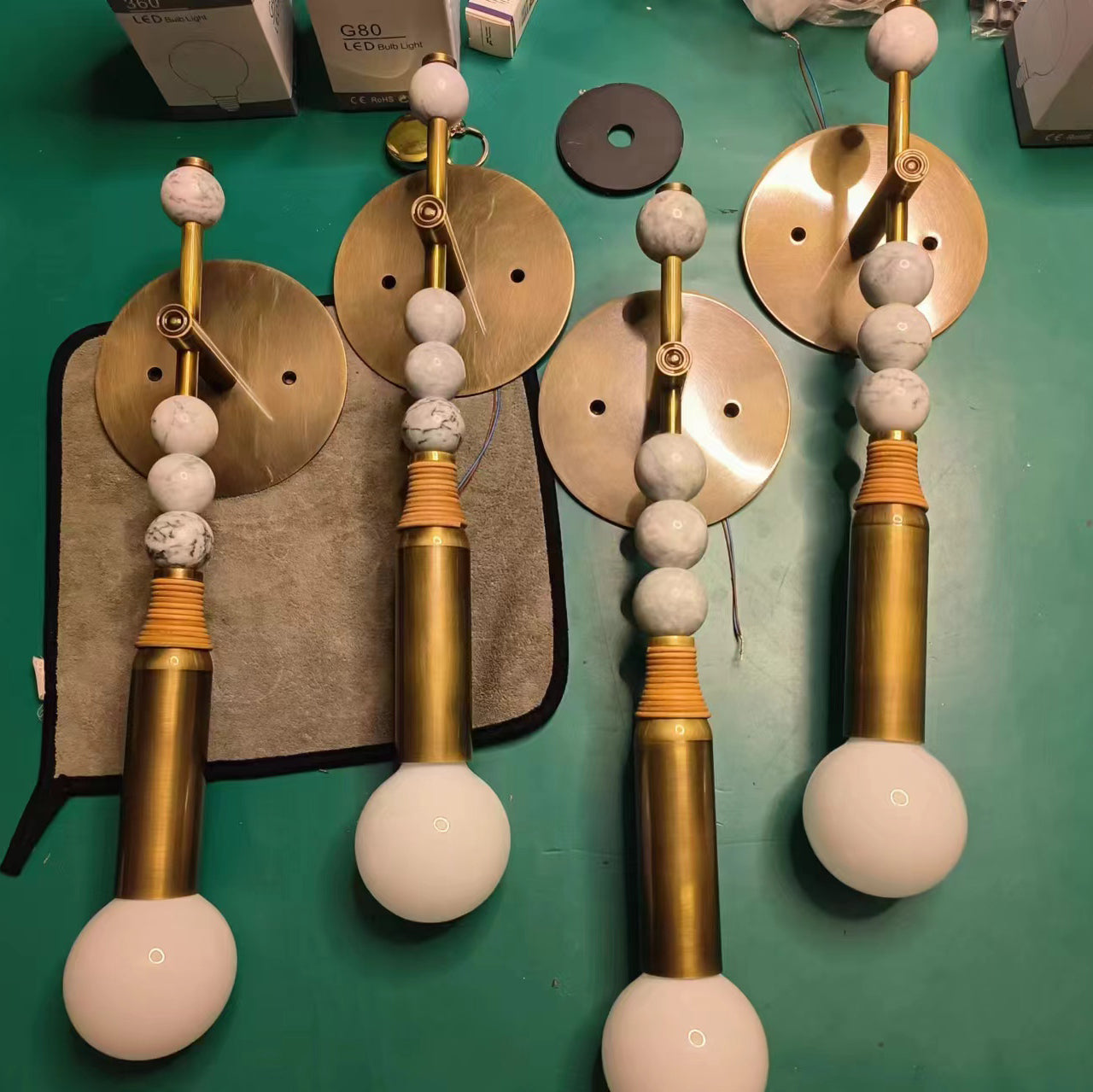 Icarira Modern Minimalist Marble Wall Lamp - Letslighting