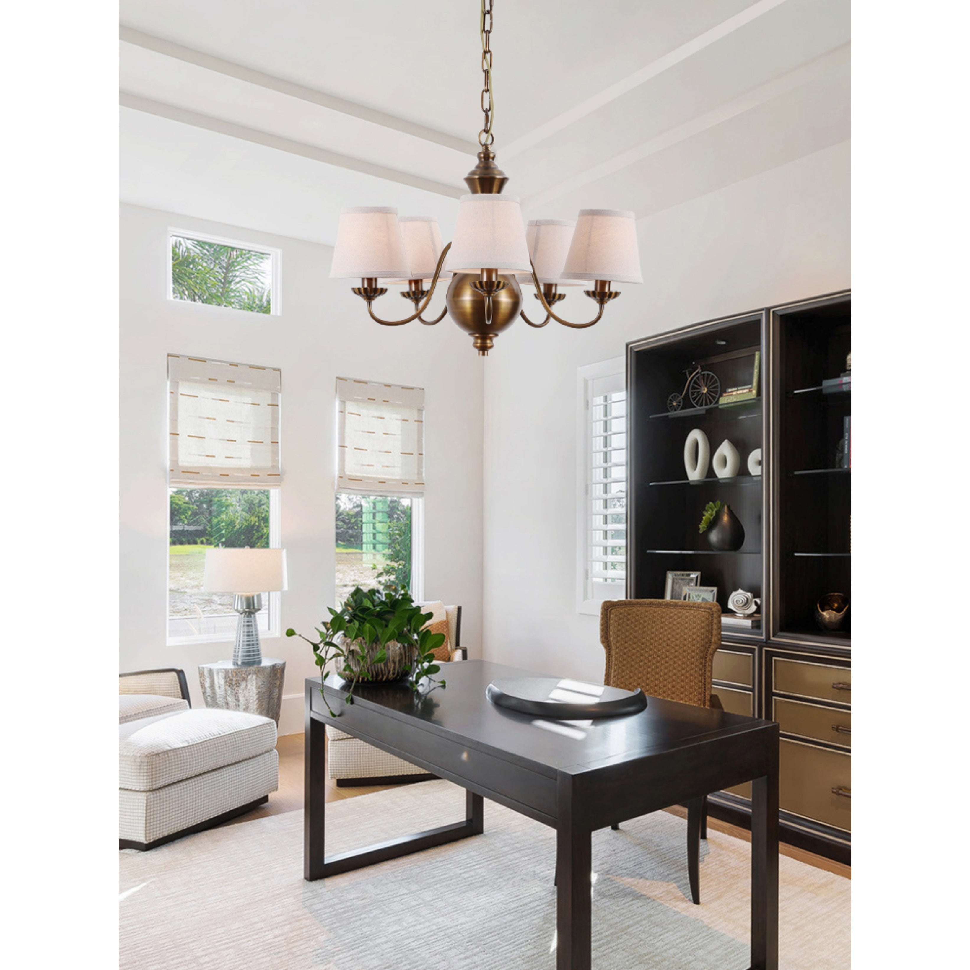 Tofty Postmoderner Luxus-Stoff-Kronleuchter-Letslighting