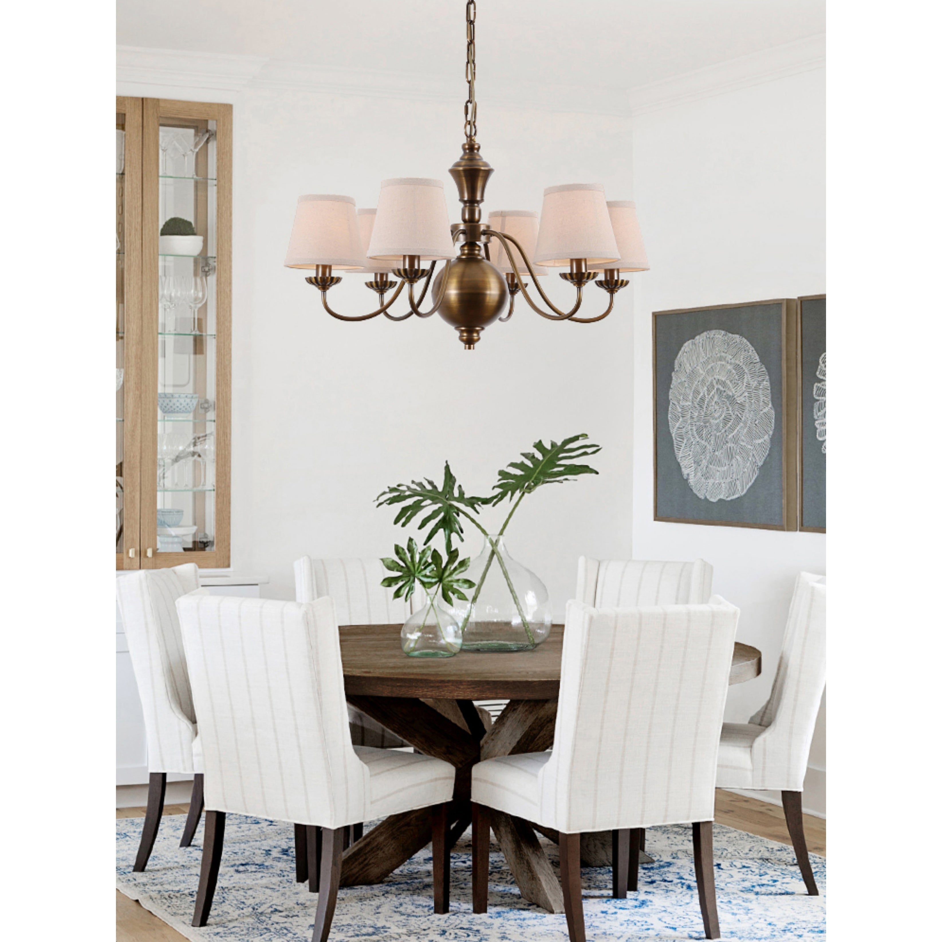 Tofty Postmoderner Luxus-Stoff-Kronleuchter-Letslighting