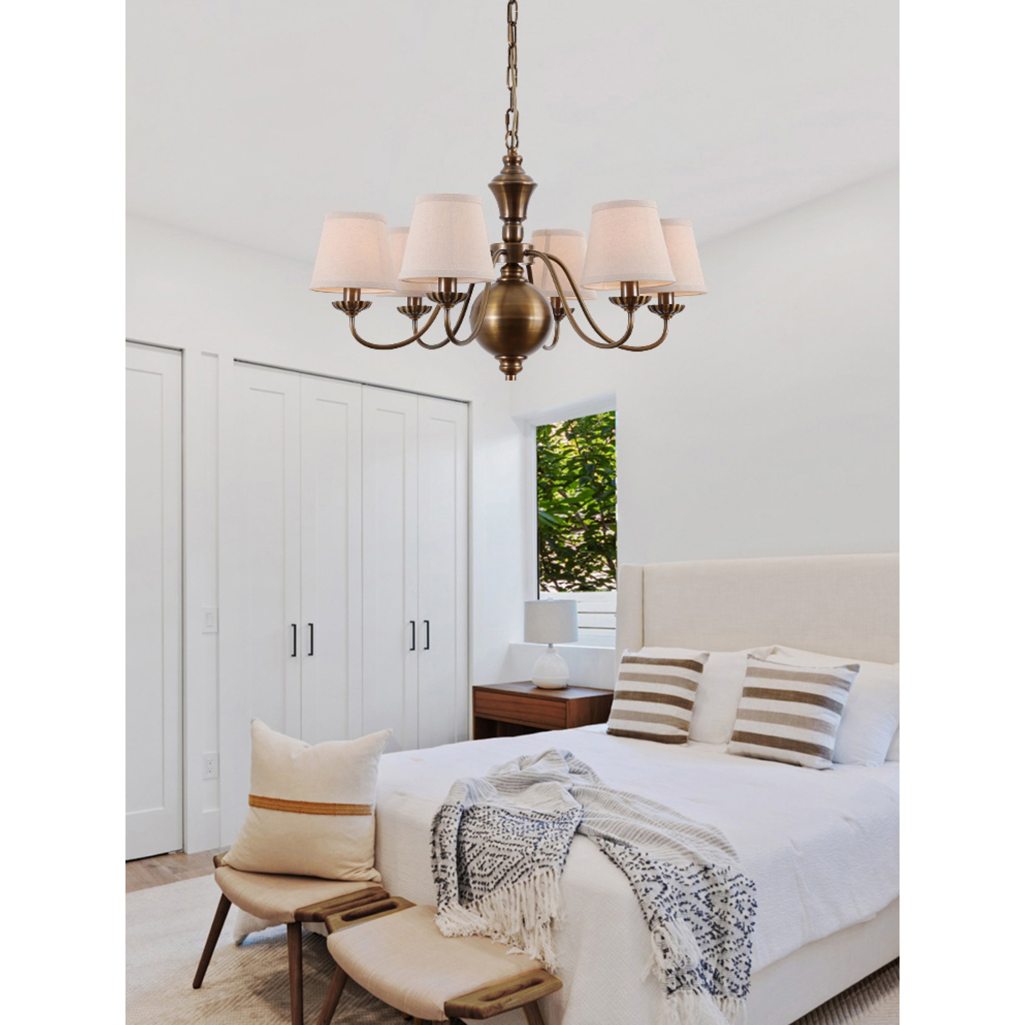 Tofty Postmoderner Luxus-Stoff-Kronleuchter-Letslighting