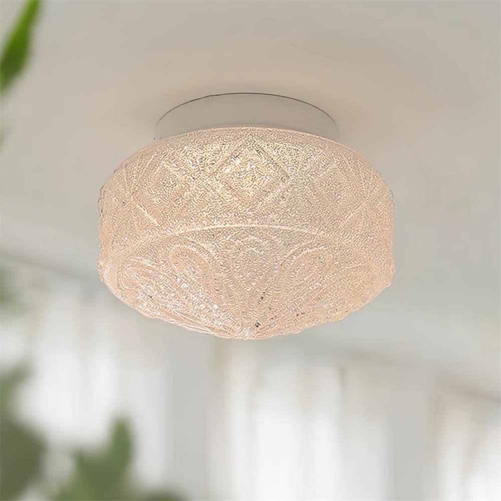 Evale Mattglas Bündigmontage Deckenleuchte-Letslighting