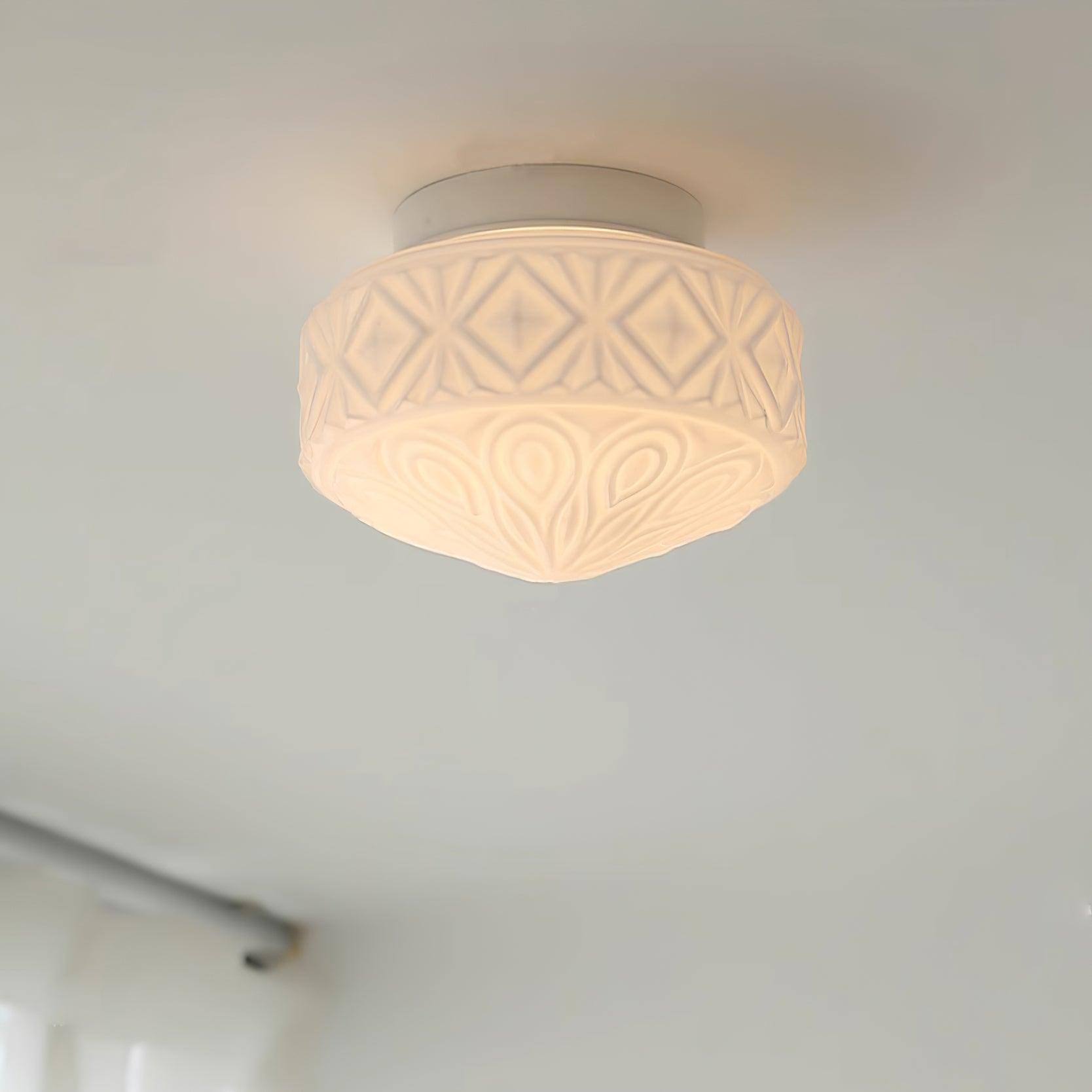 Evale Mattglas Bündigmontage Deckenleuchte-Letslighting