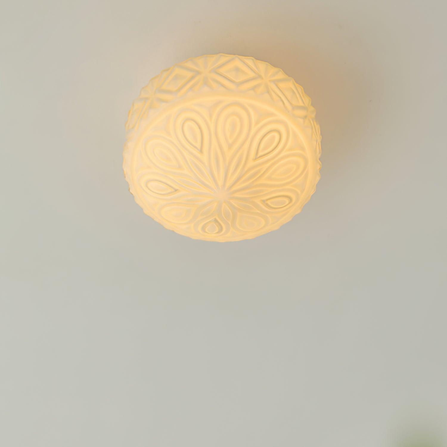 Evale Mattglas Bündigmontage Deckenleuchte-Letslighting