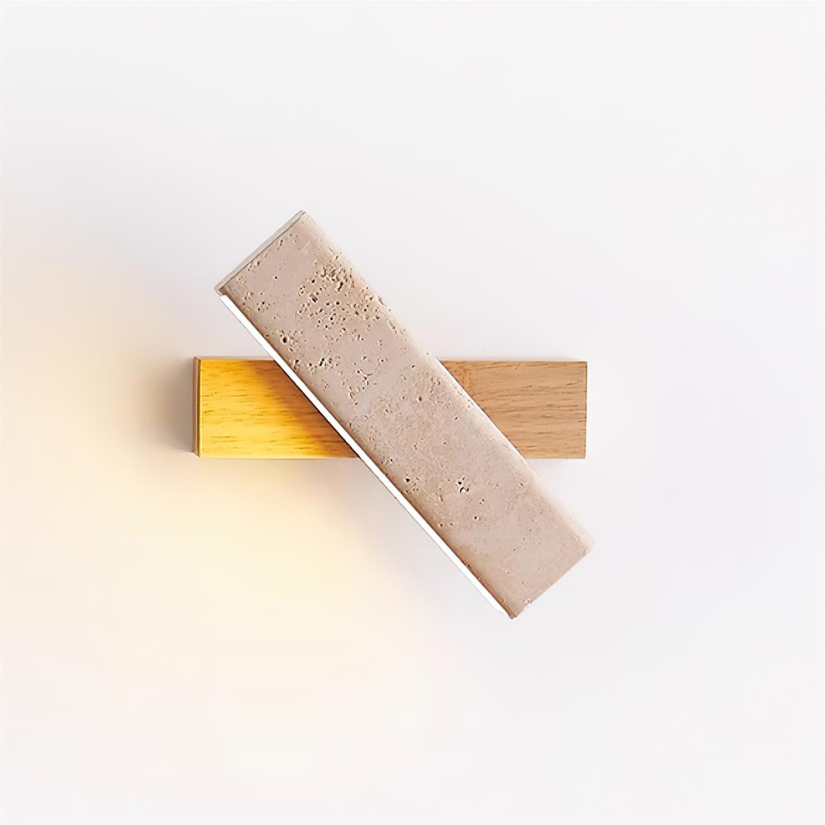 Orbit Travertine Rotating Wall Lamp - Letslighting