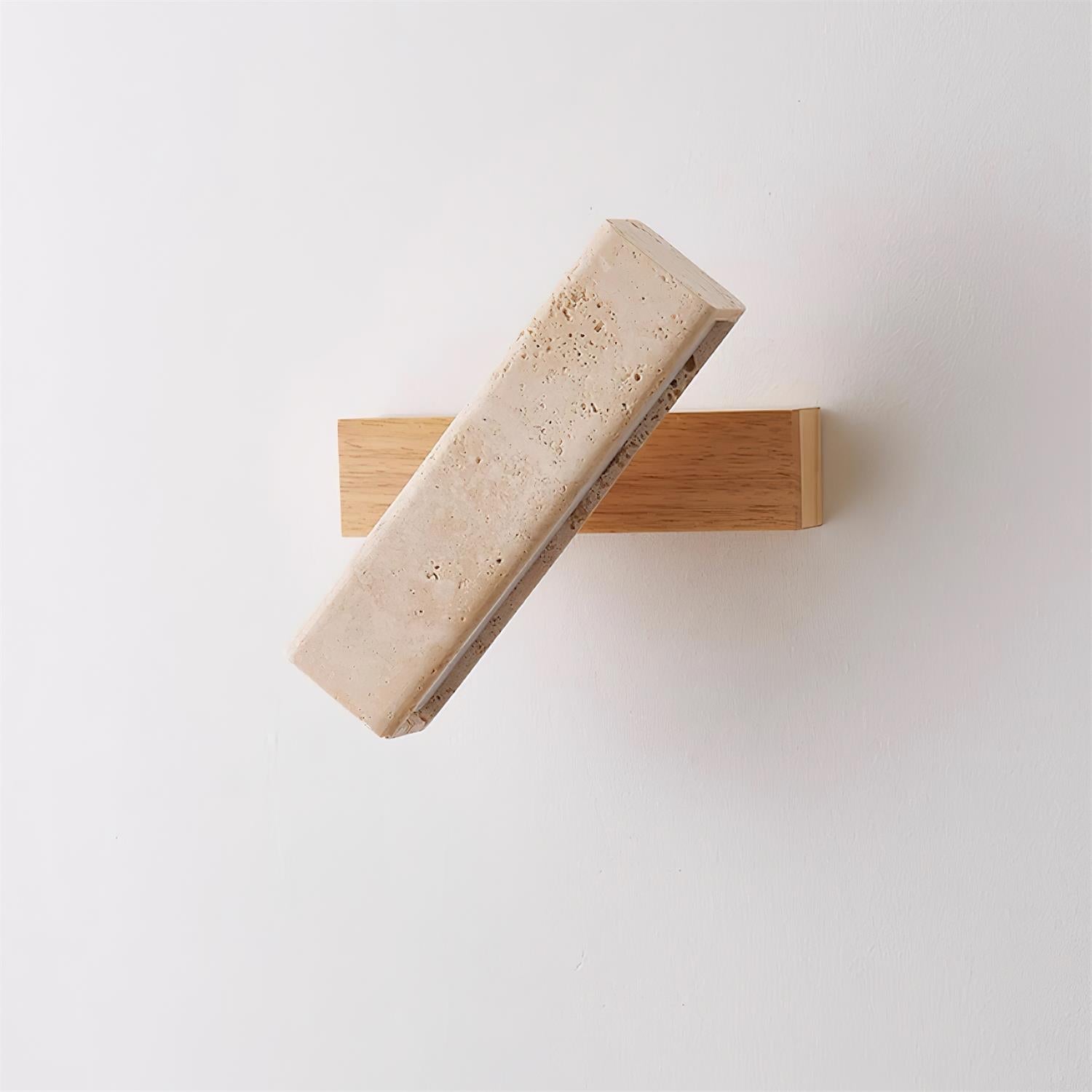 Orbit Travertine Rotating Wall Lamp - Letslighting