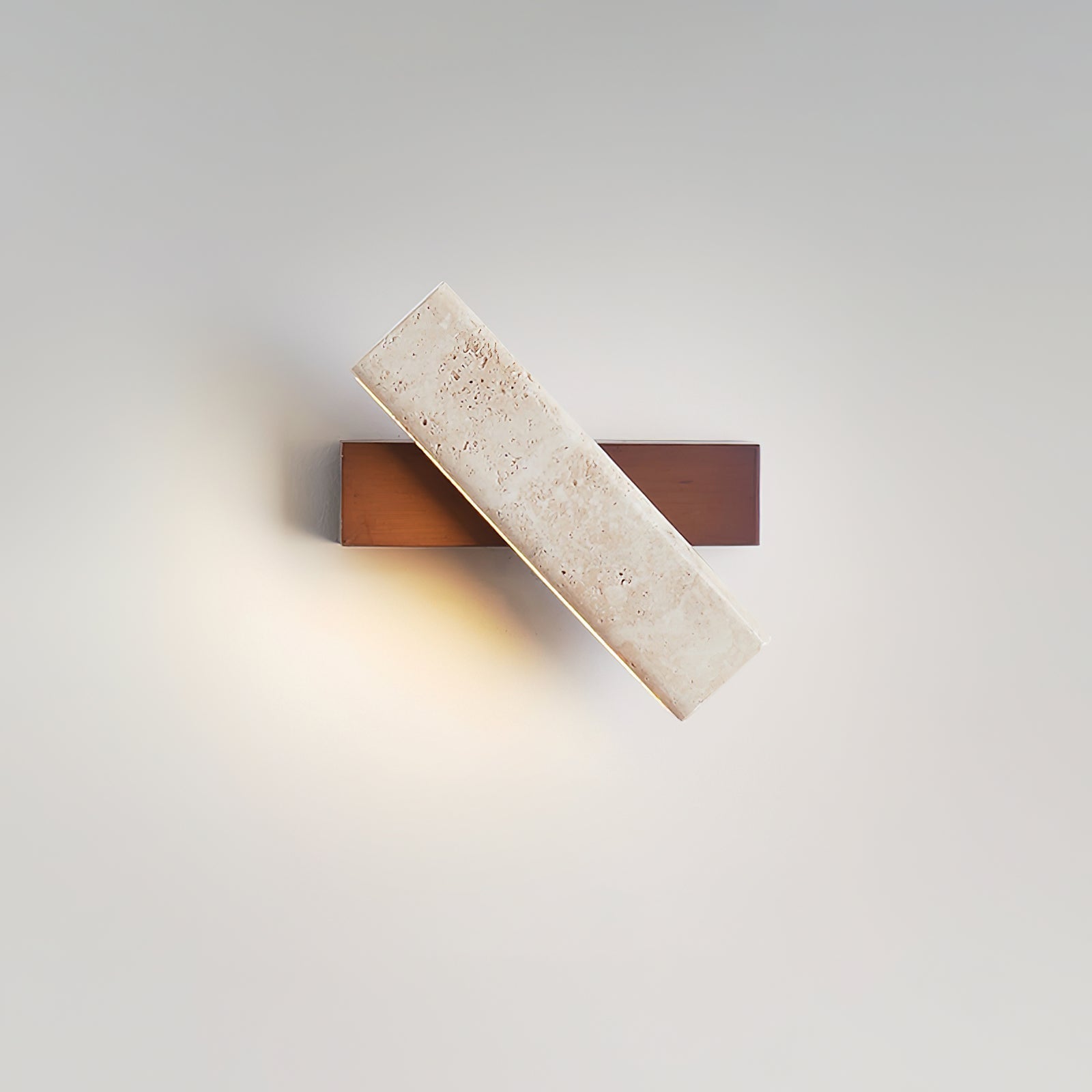 Orbit Travertine Rotating Wall Lamp - Letslighting