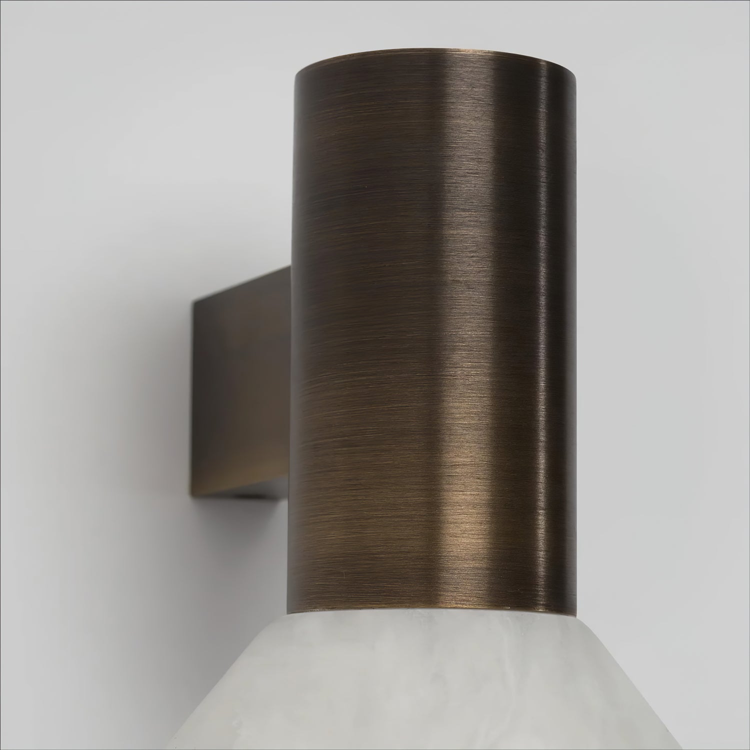 Eurnoria Cone Alabaster Wall Light - Neutralighting