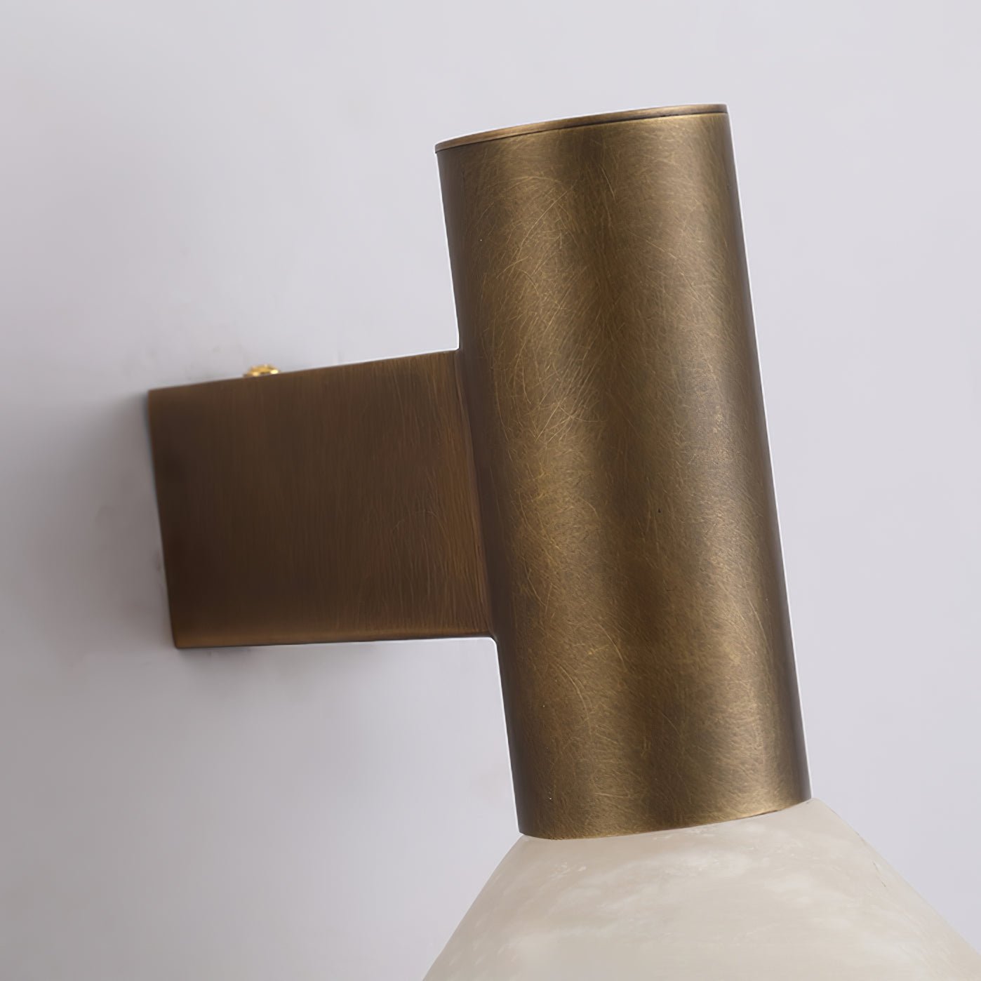 Eurnoria Cone Alabaster Wall Light - Neutralighting