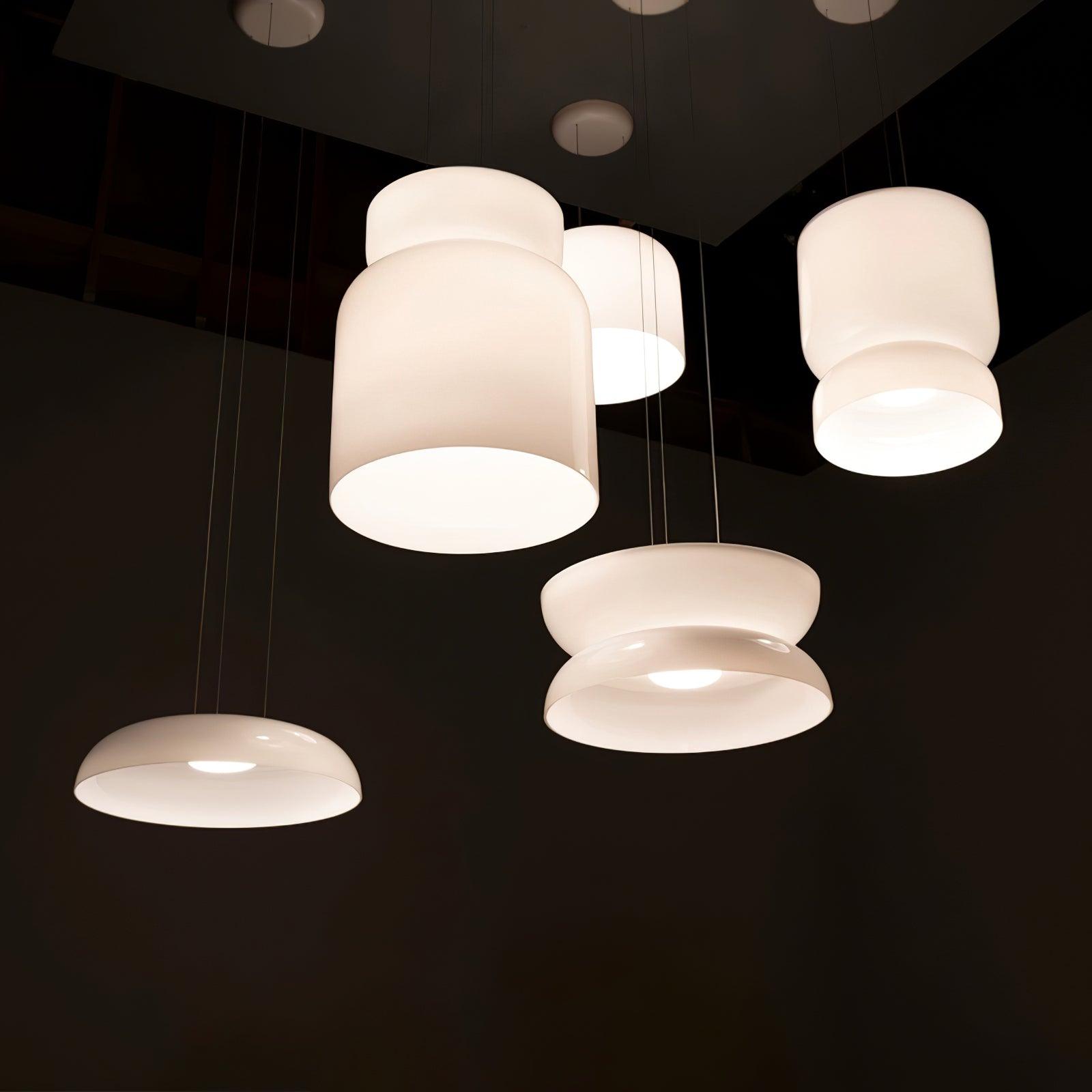 Casorion Modern Minimalistisch LED Glas Pendelleuchte-Letslighting
