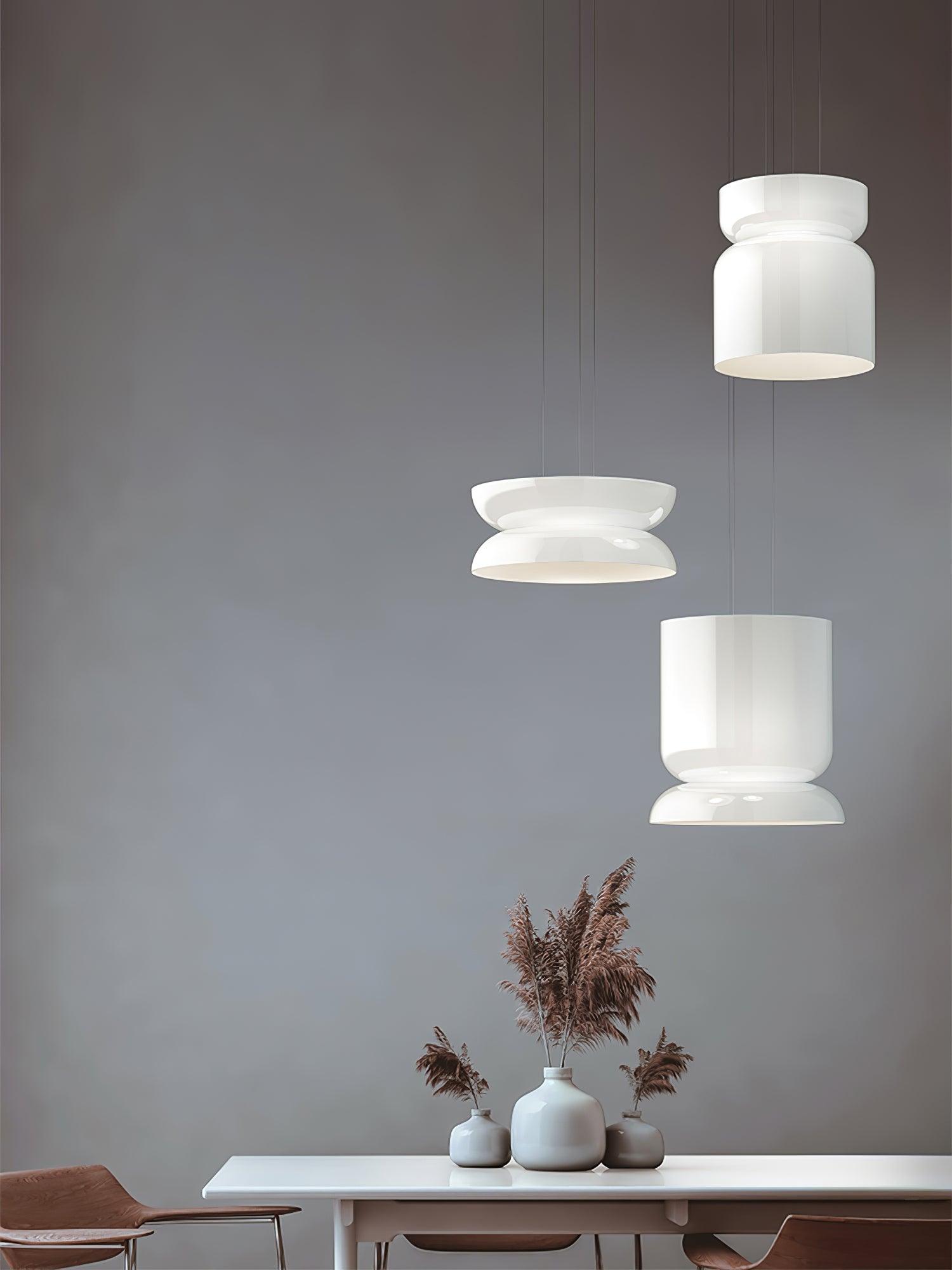 Casorion Modern Minimalistisch LED Glas Pendelleuchte-Letslighting