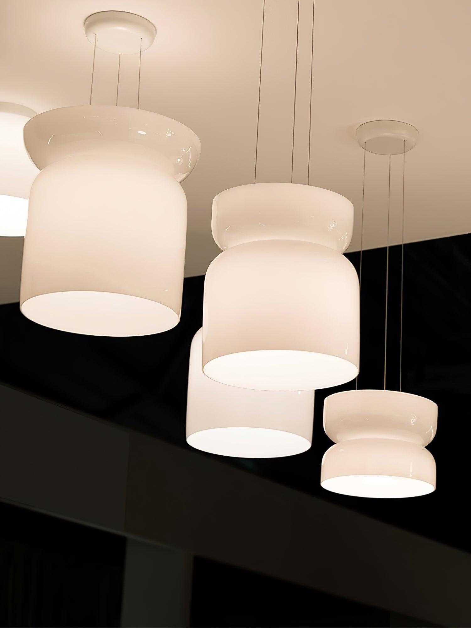 Casorion Modern Minimalistisch LED Glas Pendelleuchte-Letslighting