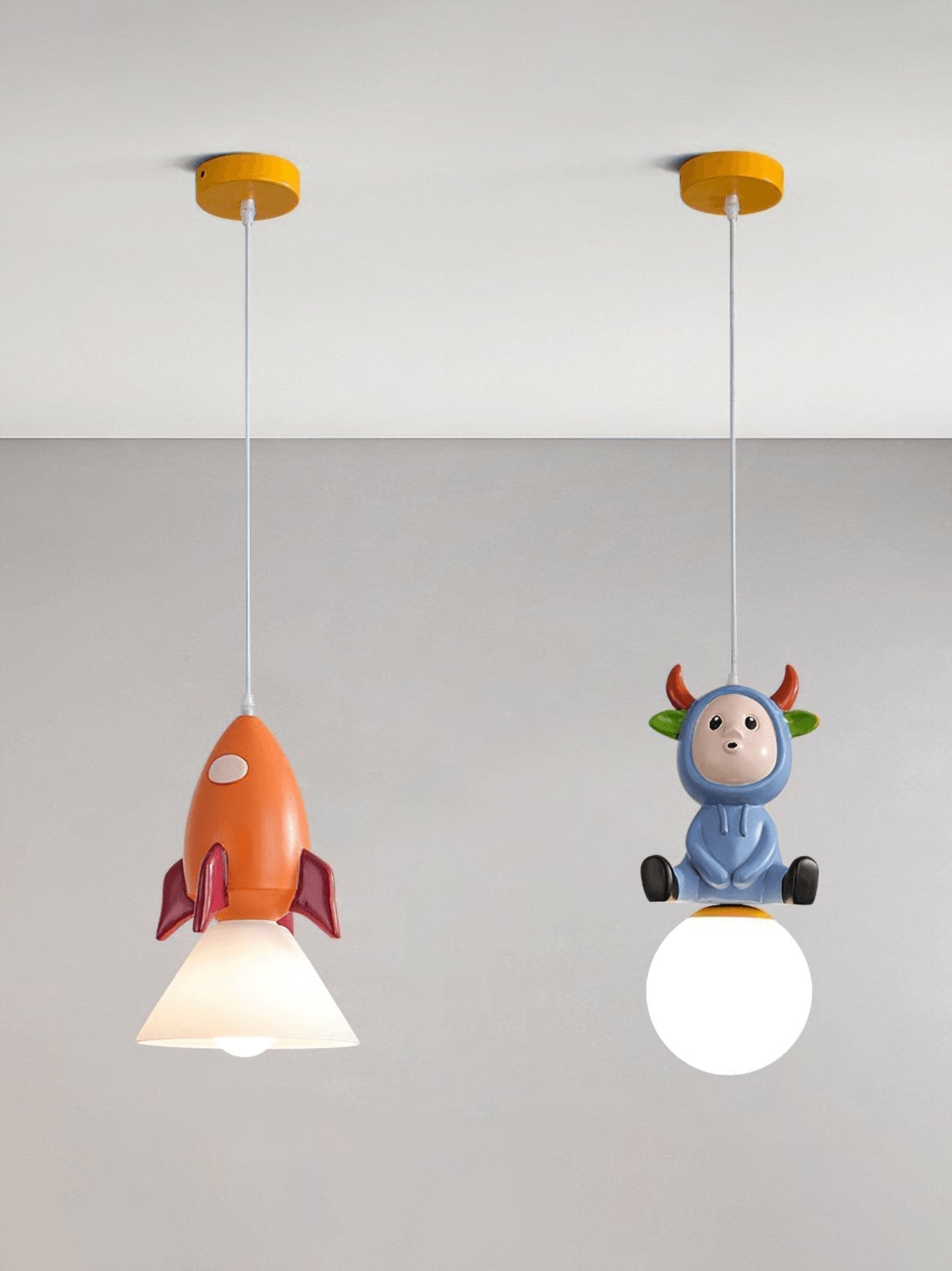 Orabella Pendelleuchte Glas Regentropfen-Letslighting