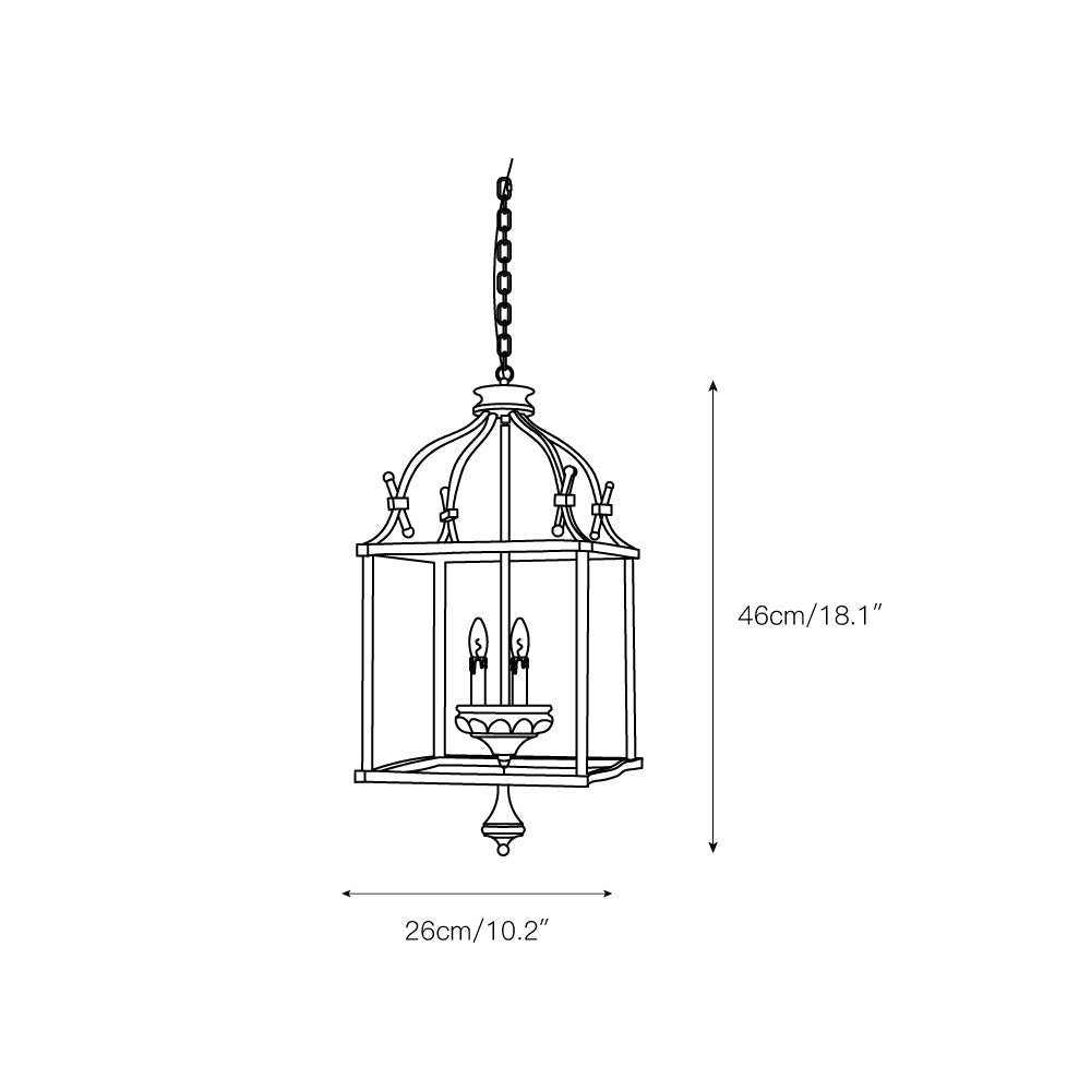 Alirora Traditional Birdcage Hand-carved wooden Chandelier - Letslighting