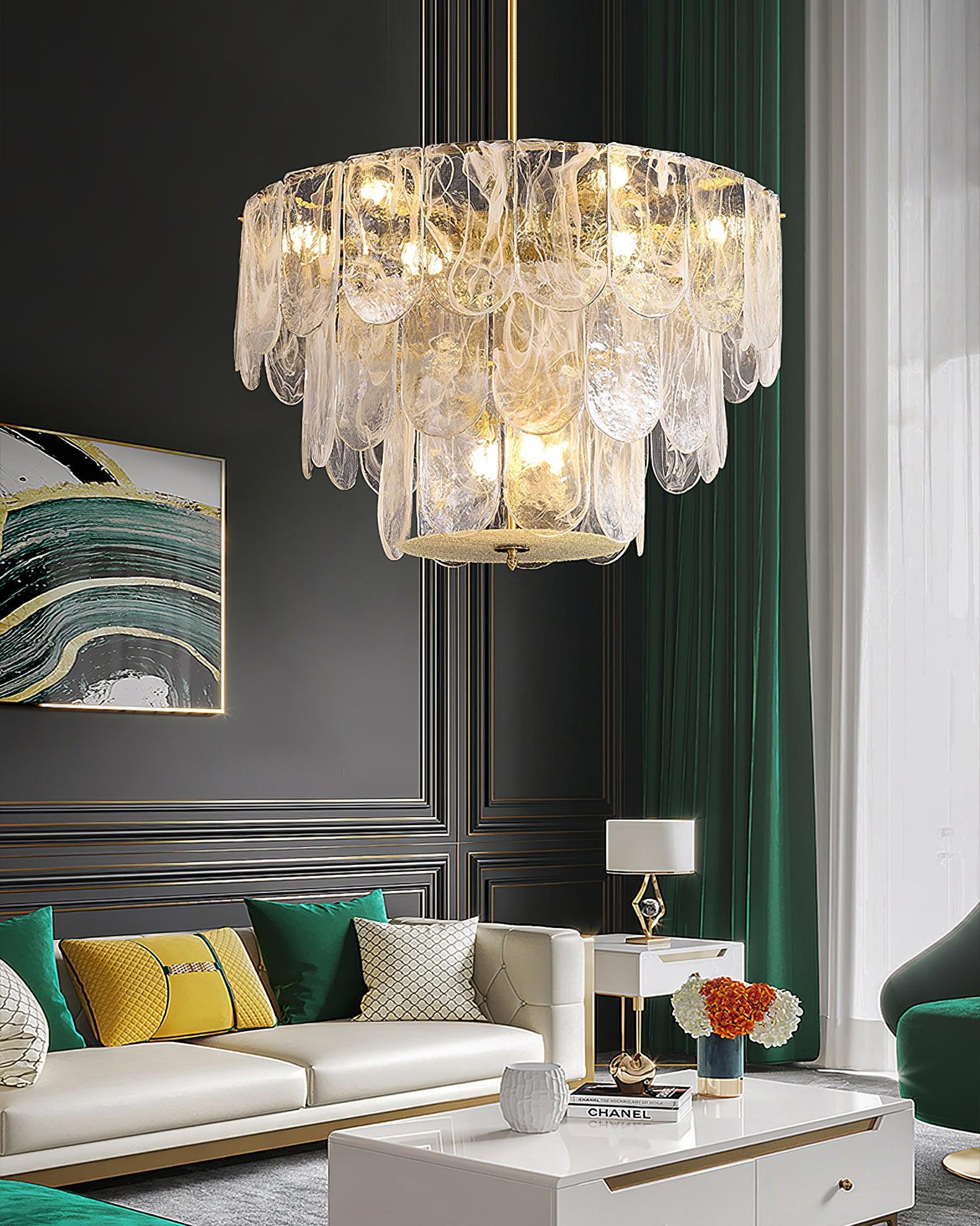 Lustra Kronleuchter Traditionell Klassisch Glas-Letslighting